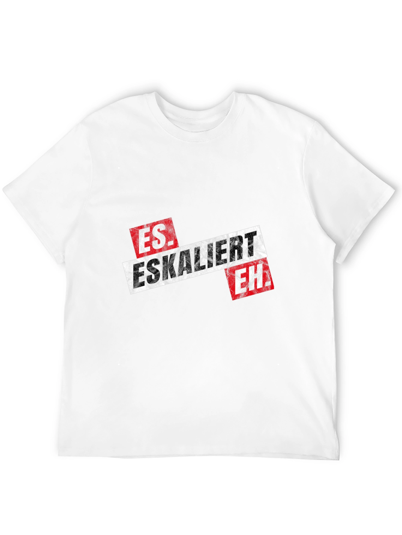 Es Eskaliert Eh Black Graphic Tee