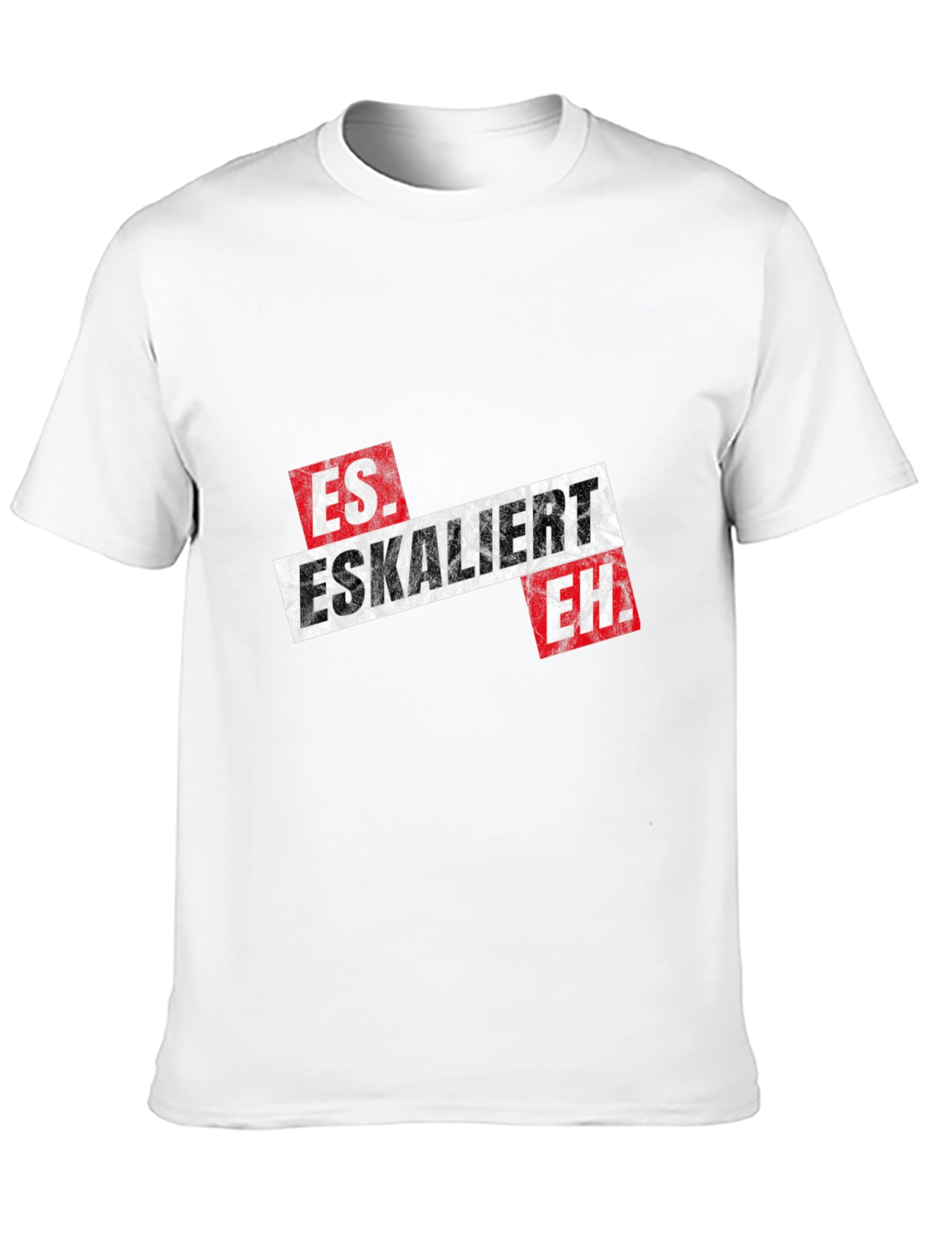 Es Eskaliert Eh Black Graphic Tee