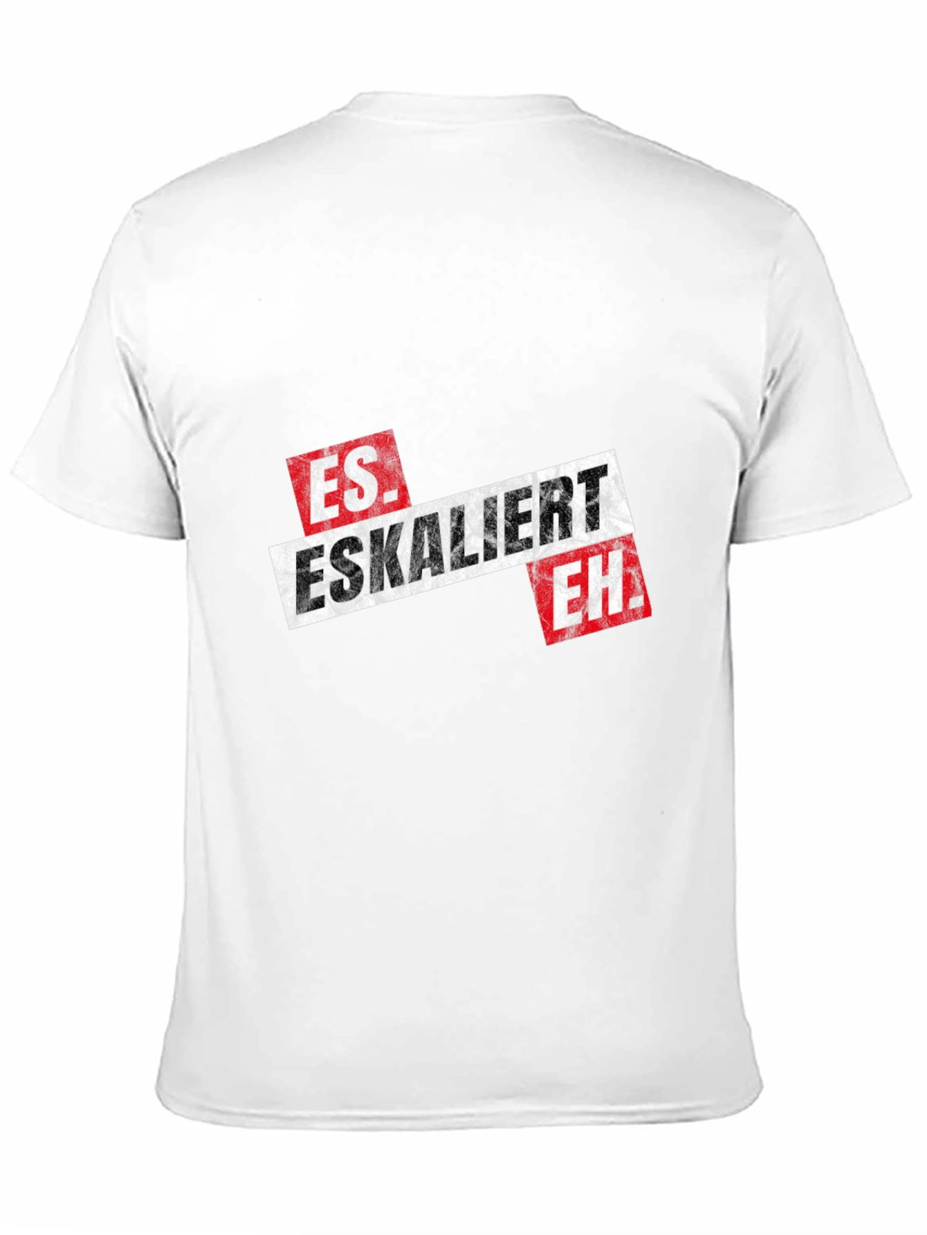 Es Eskaliert Eh Black Graphic Tee