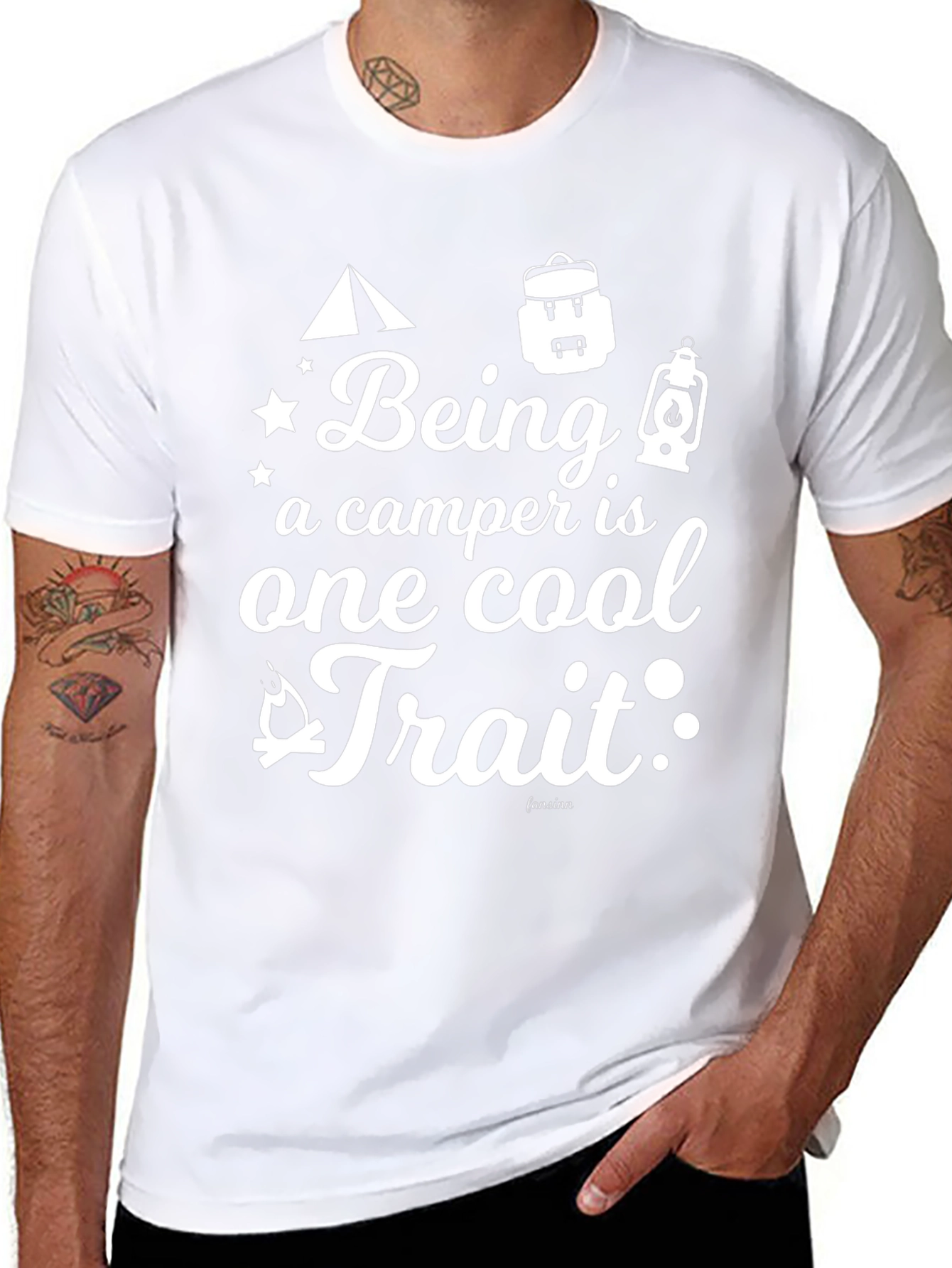 Camper Cool Tee: Camping Adventure Shirt