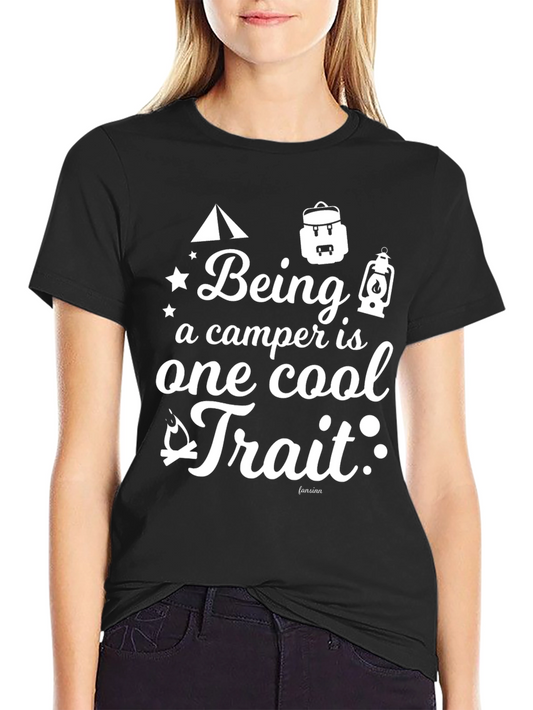 Camper Cool Tee: Camping Adventure Shirt