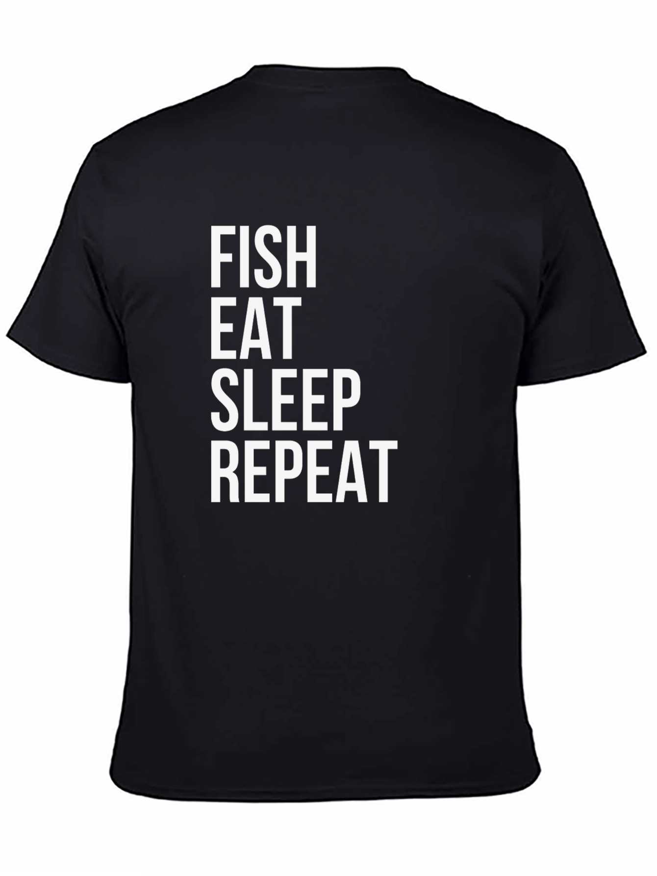Fish Eat Sleep Repeat Funny Fishing T-Shirt