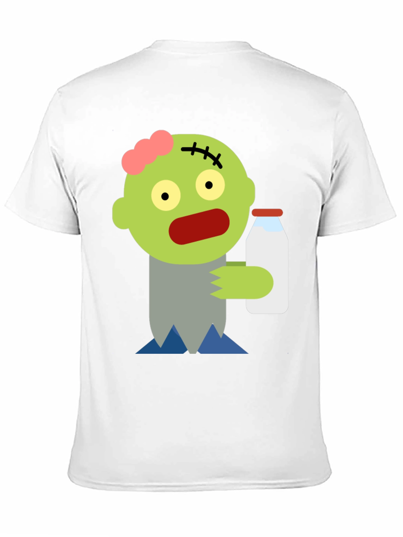 Zombie Milk T-Shirt - Spooky Fun!