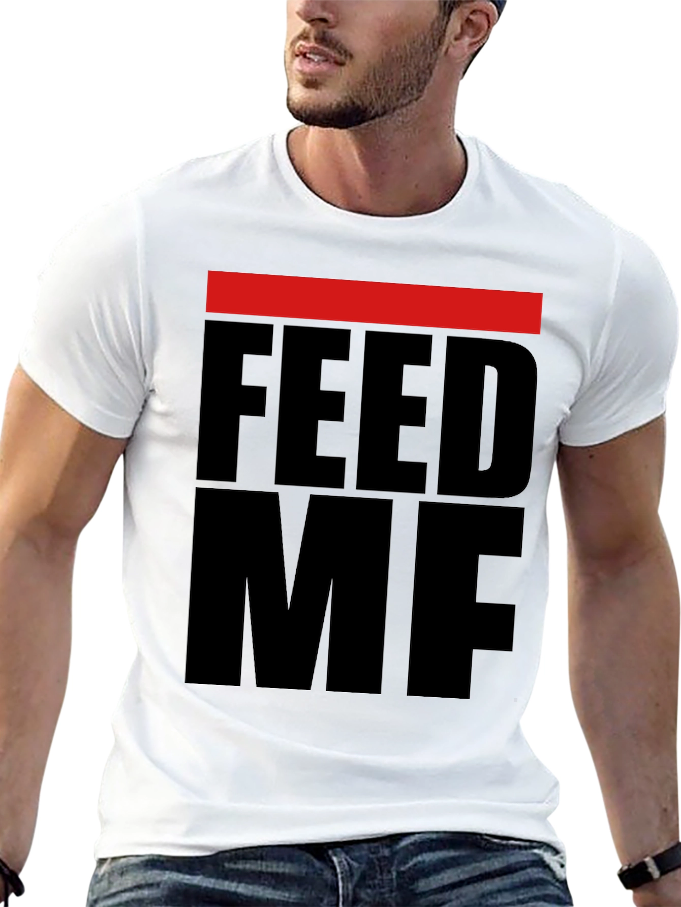 Feed Me Black T-Shirt