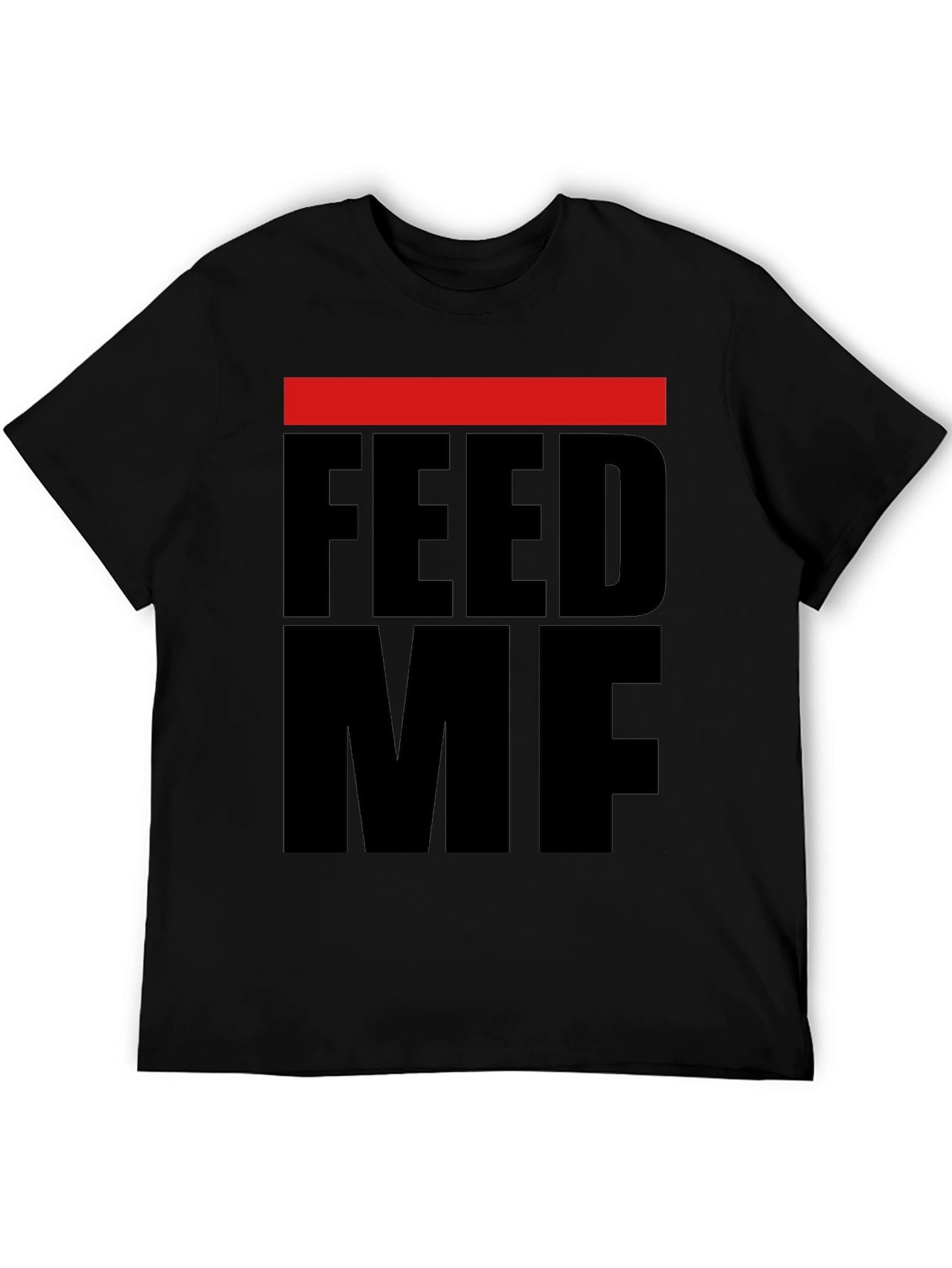 Feed Me Black T-Shirt