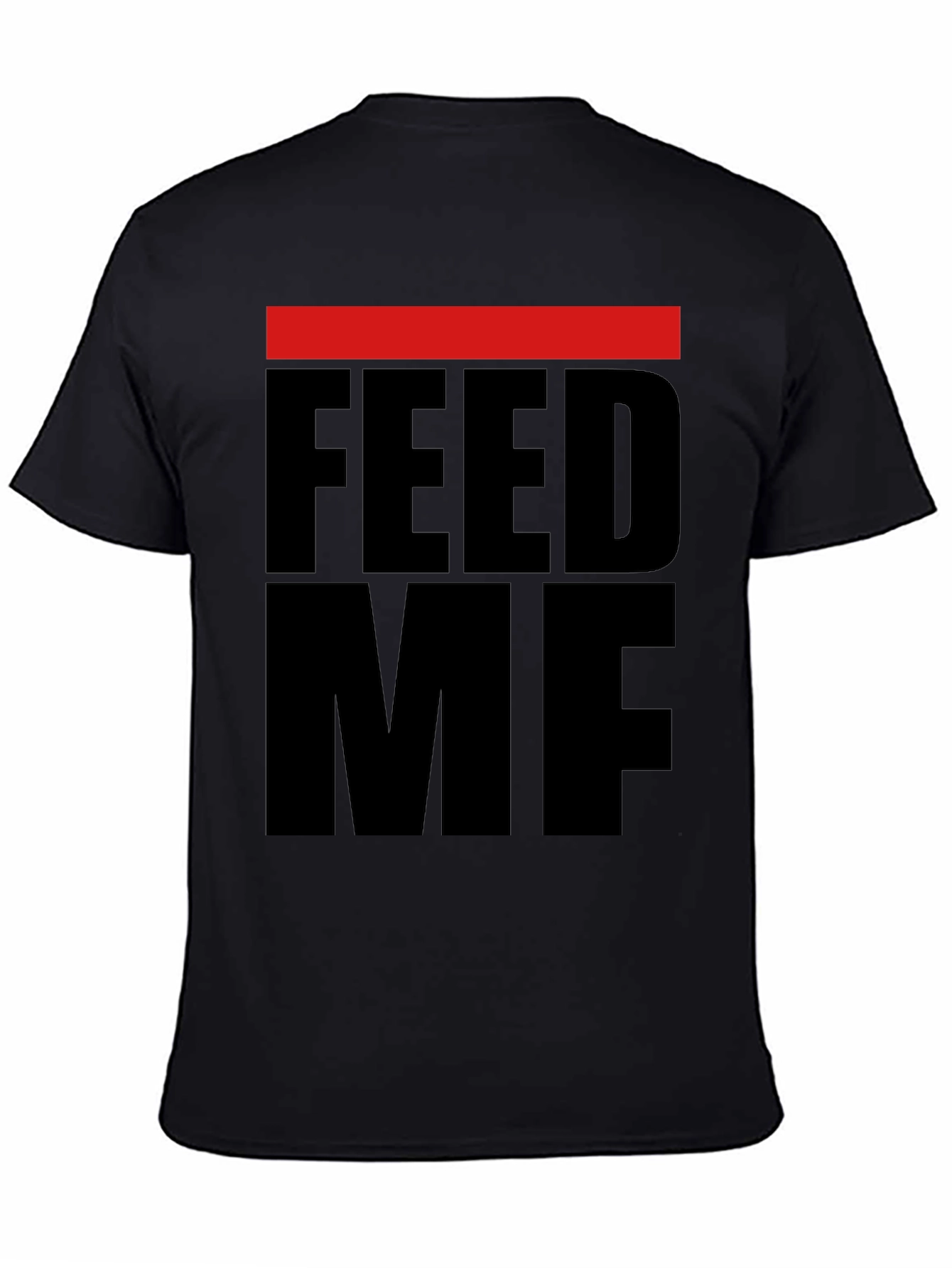 Feed Me Black T-Shirt