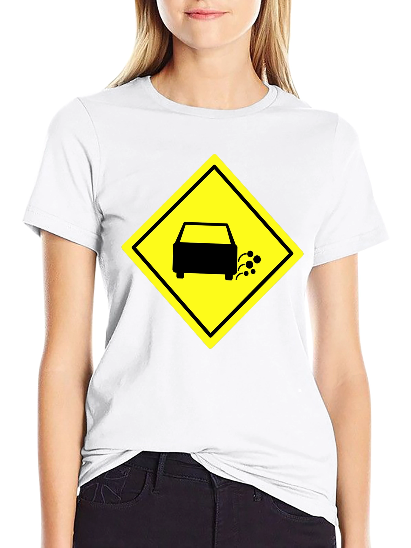 Funny Exhaust Fumes Car Humor Black T-Shirt