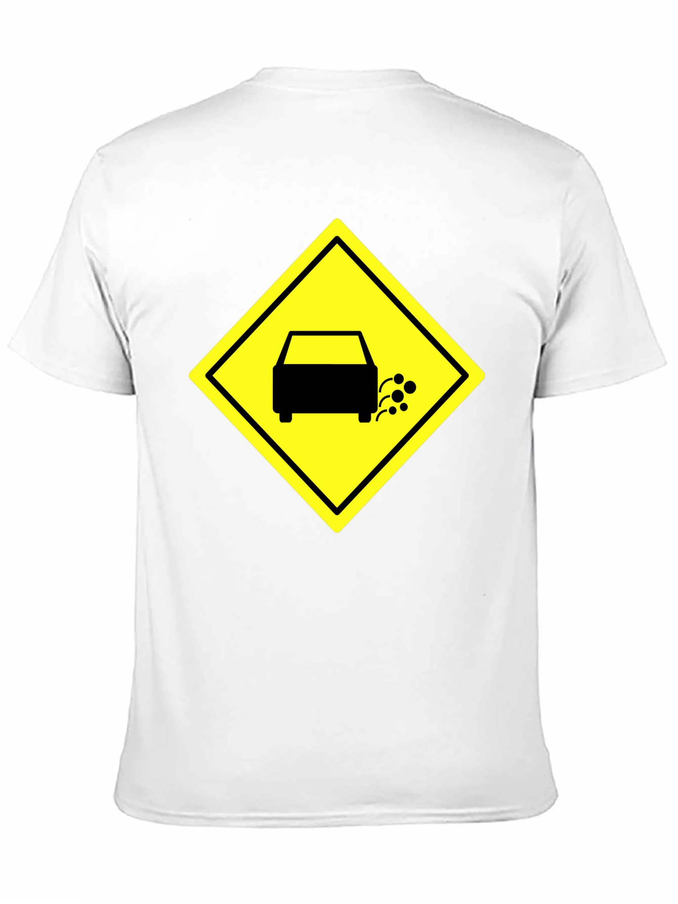 Funny Exhaust Fumes Car Humor Black T-Shirt