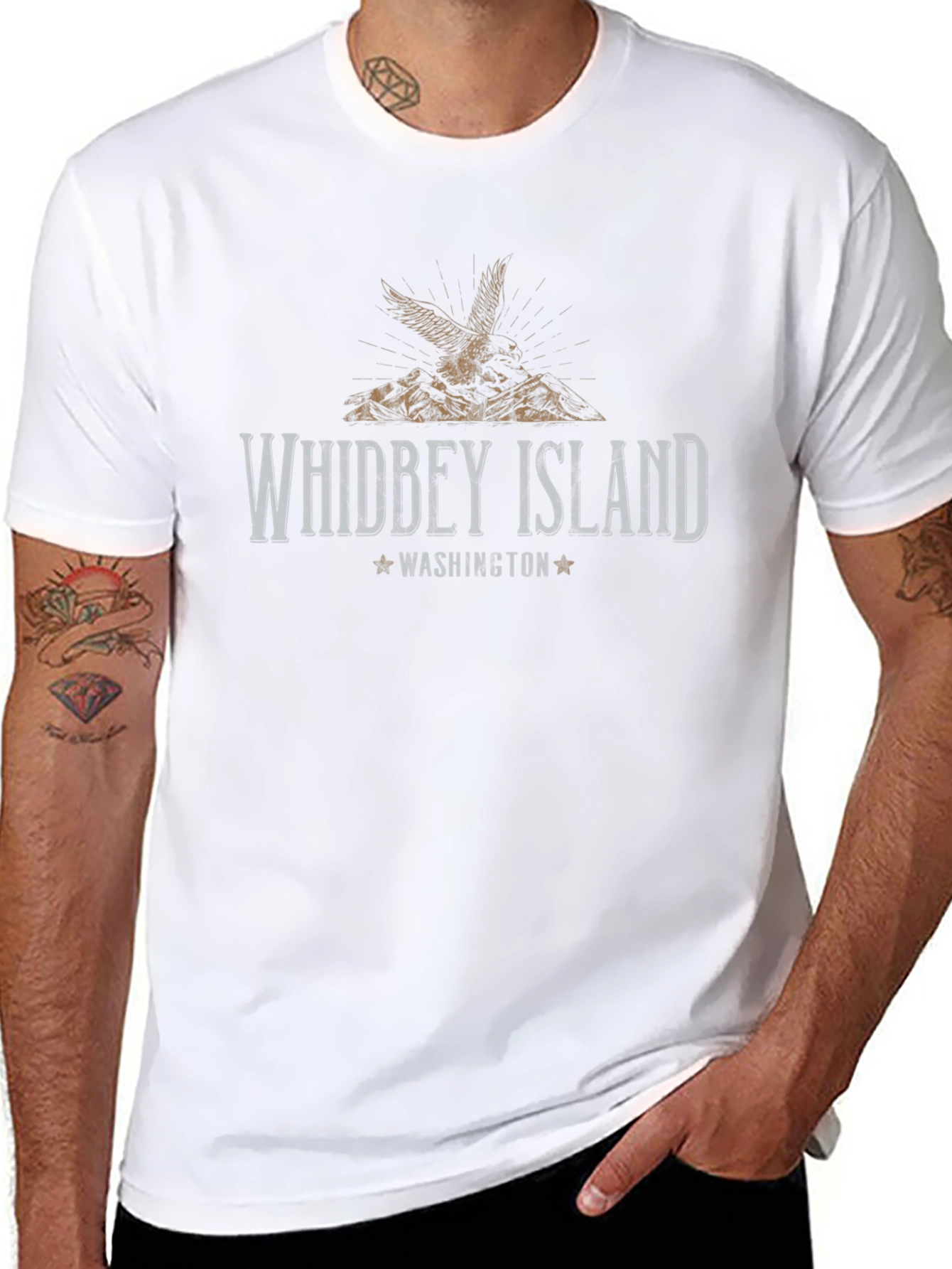 Whidbey Island Washington Graphic T-Shirt