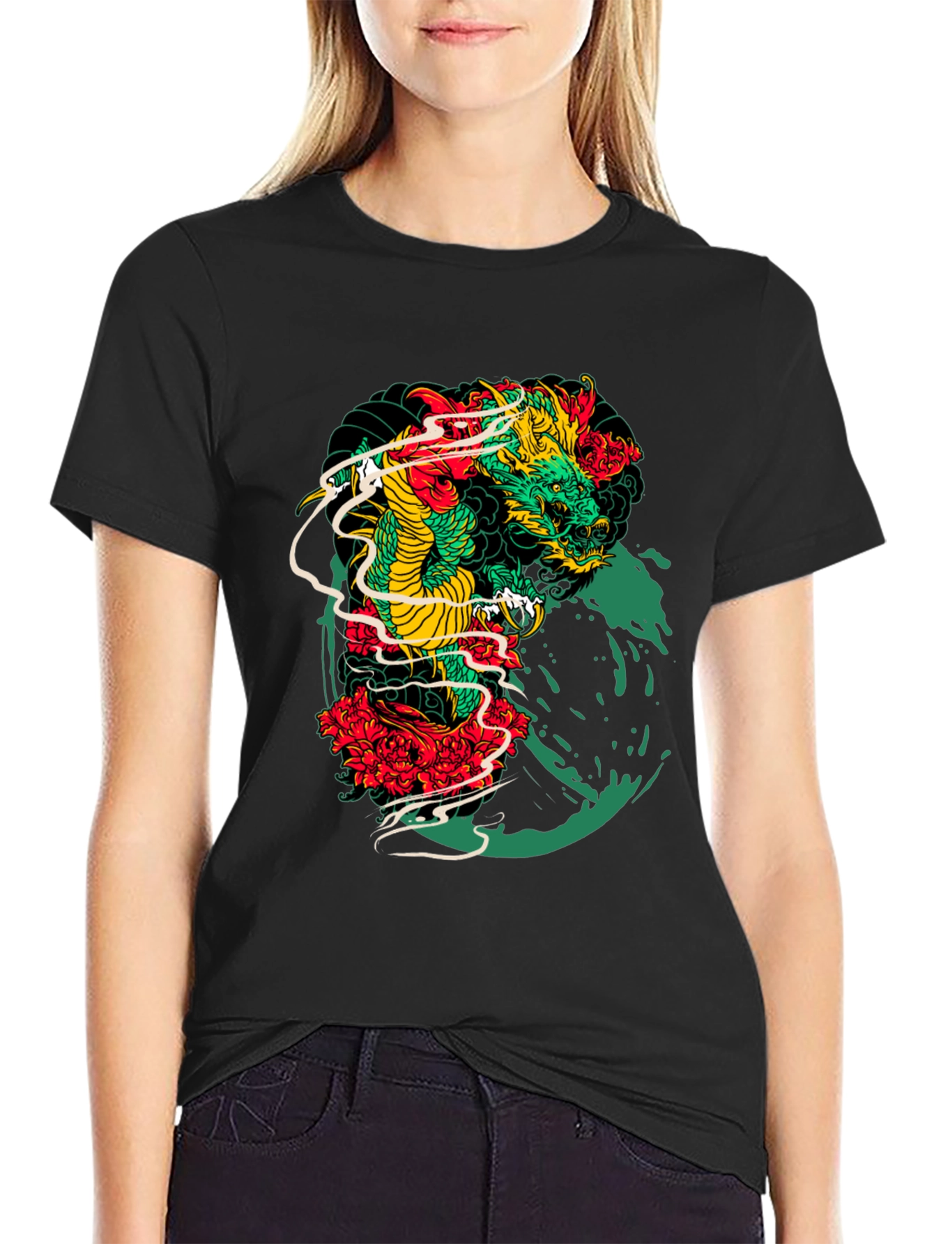 Dragon Graphic Tee - Bold Style