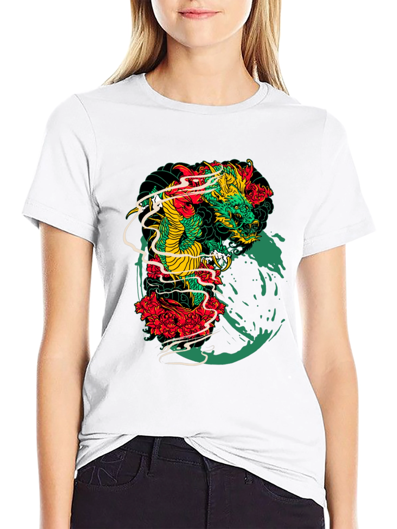 Dragon Graphic Tee - Bold Style