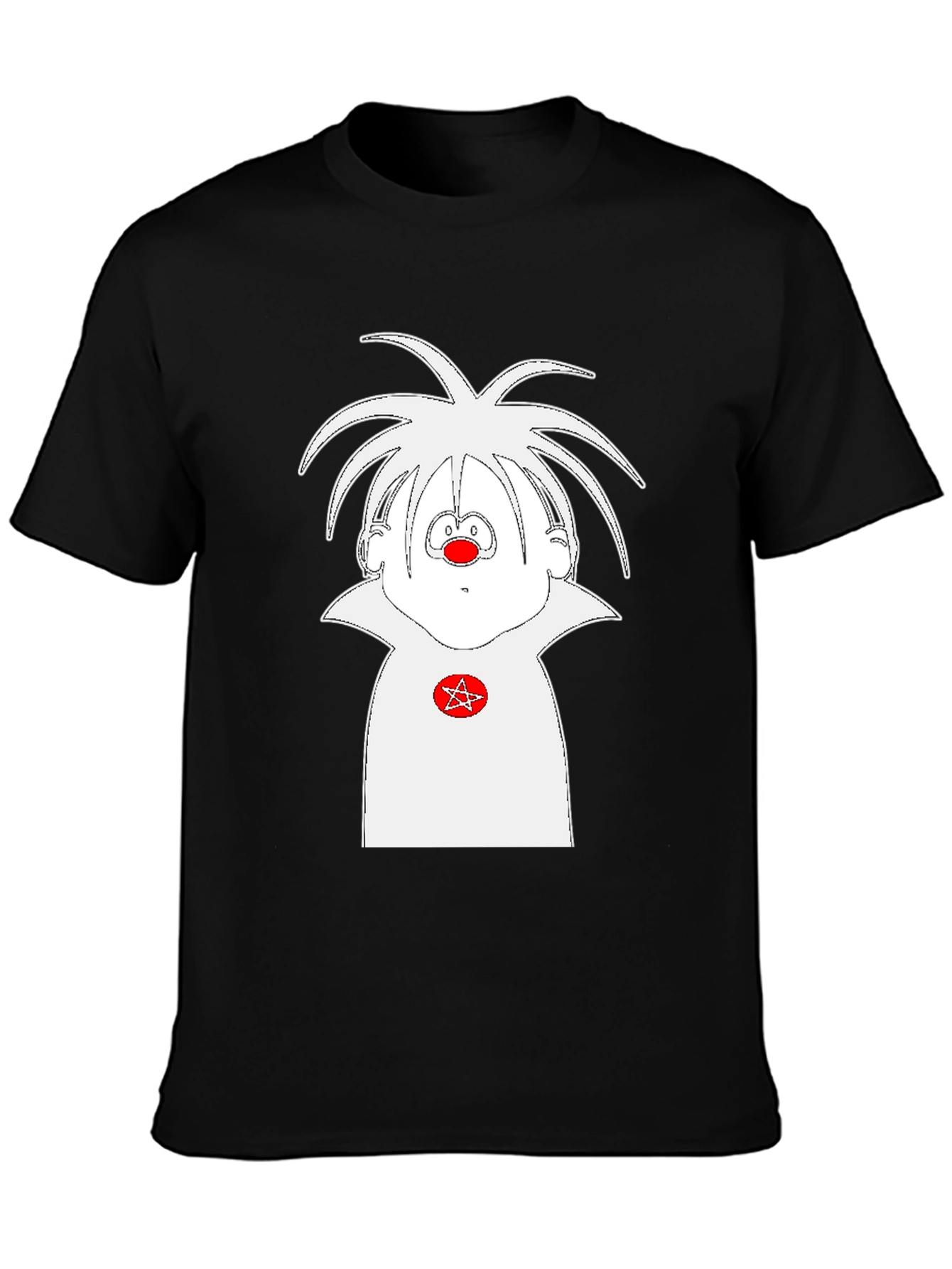 Clown Graphic Black T-Shirt