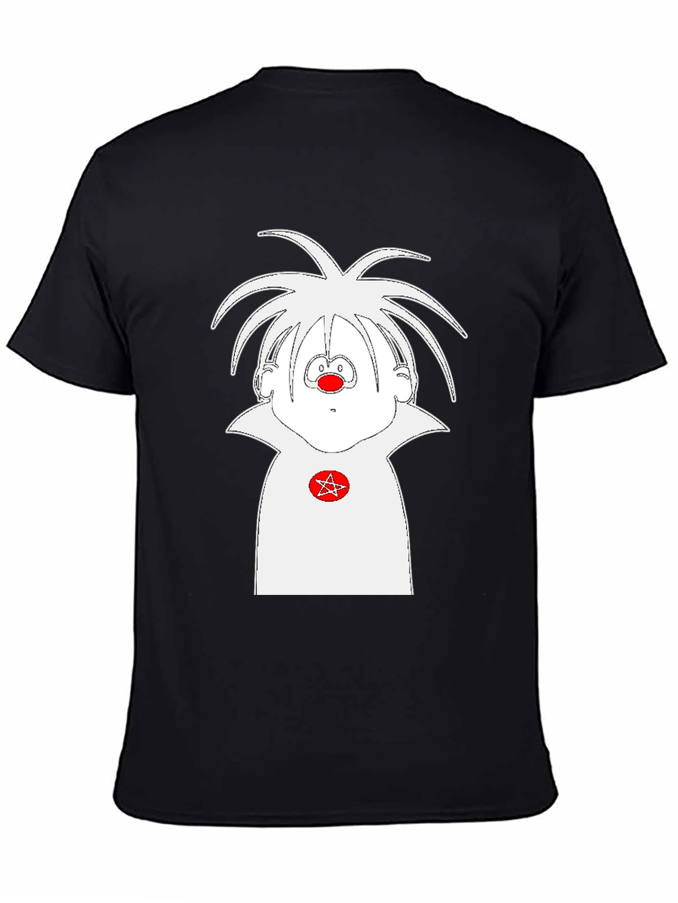 Clown Graphic Black T-Shirt