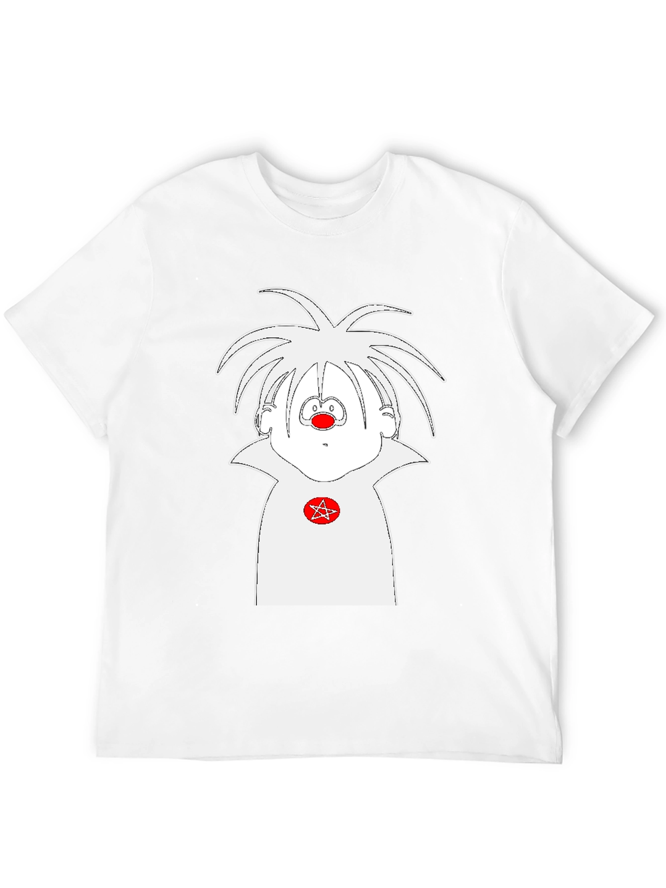 Clown Graphic Black T-Shirt