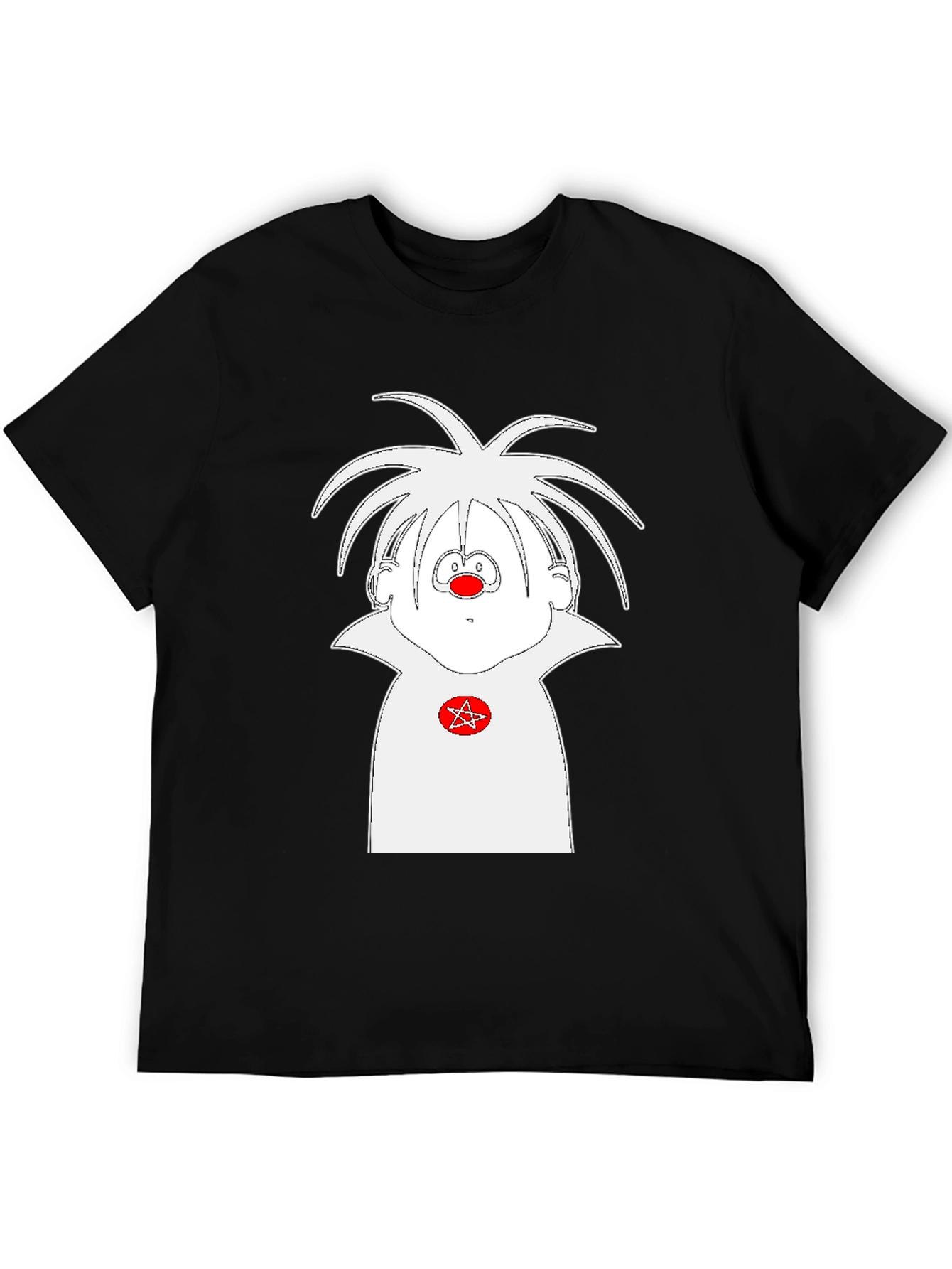 Clown Graphic Black T-Shirt