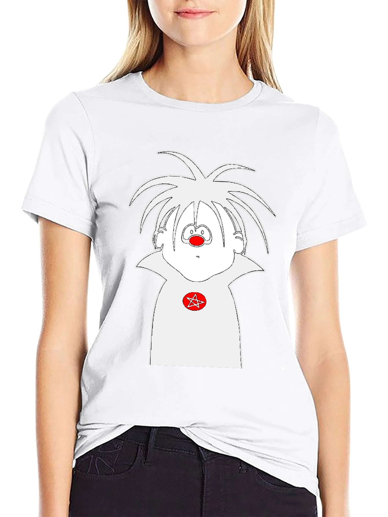 Clown Graphic Black T-Shirt