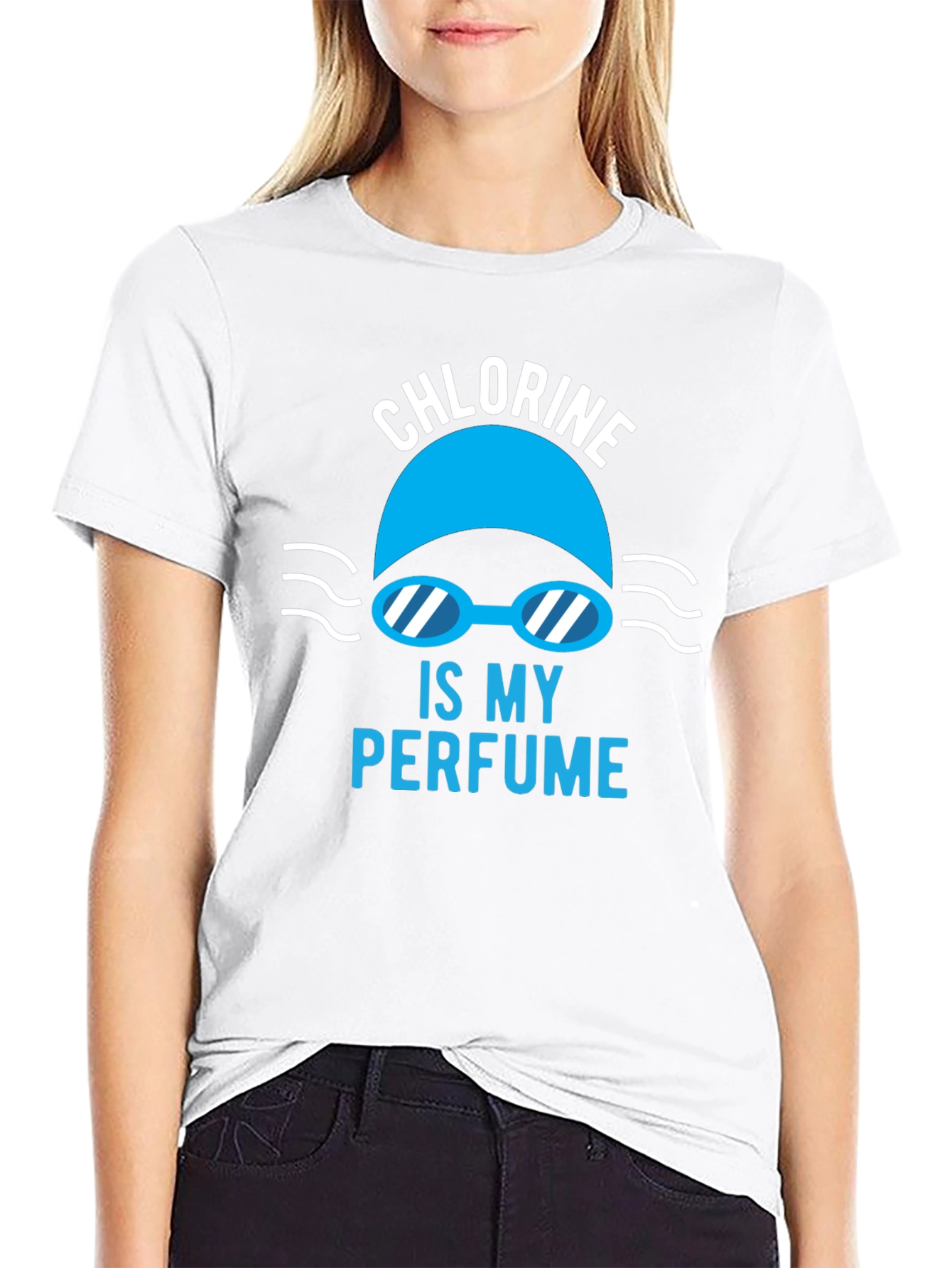 Chlorine Is My Perfume Swimmer T-Shirt