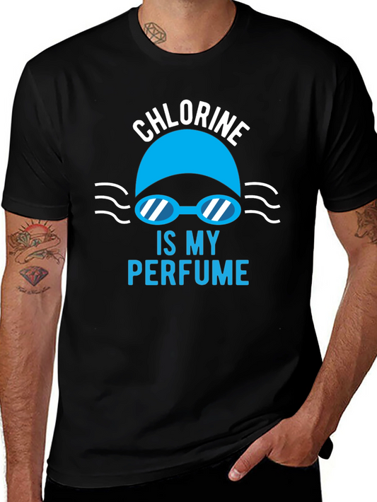 Chlorine Is My Perfume Swimmer T-Shirt