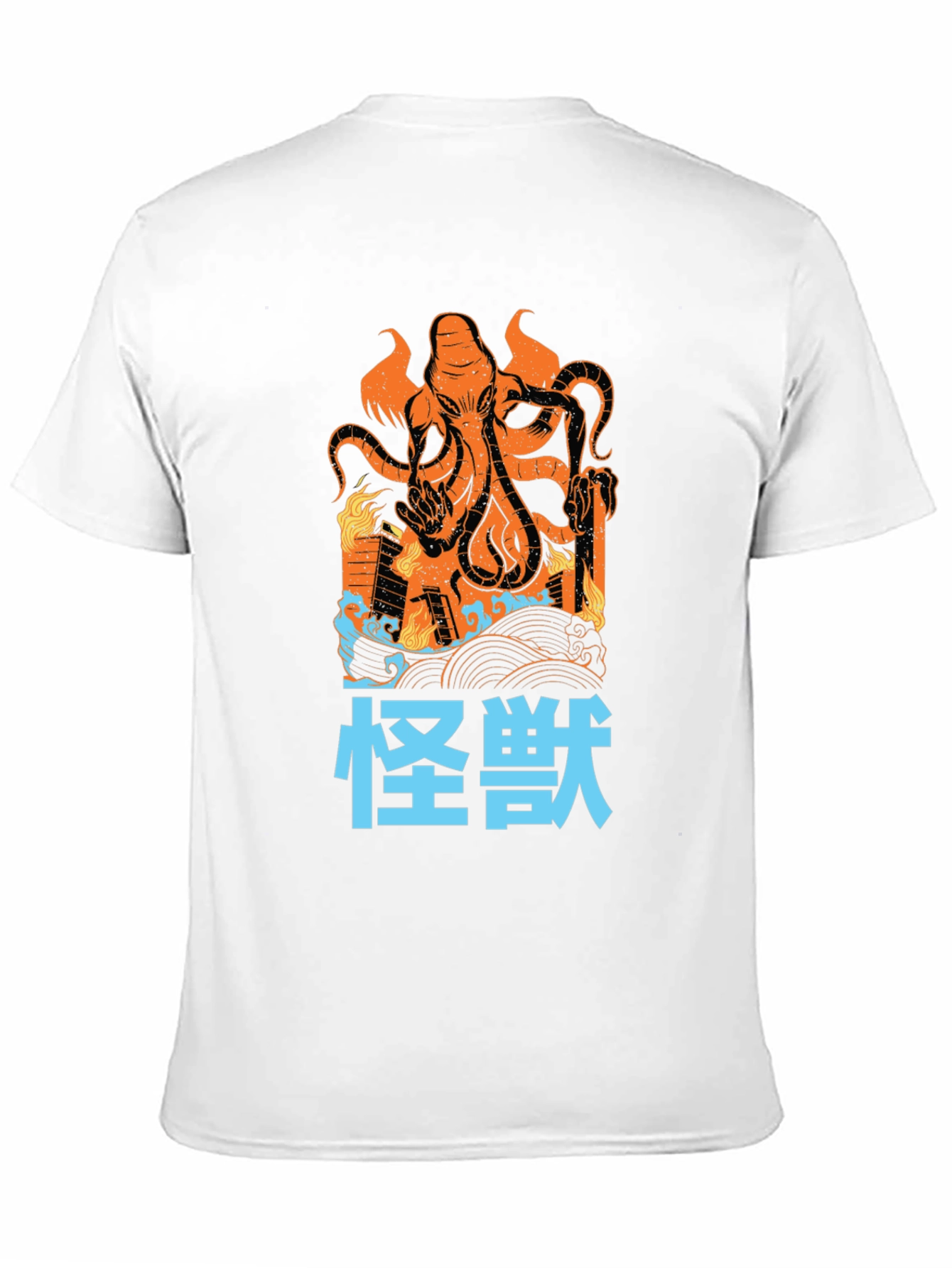 Kaiju Octopus T-Shirt - Urban Style