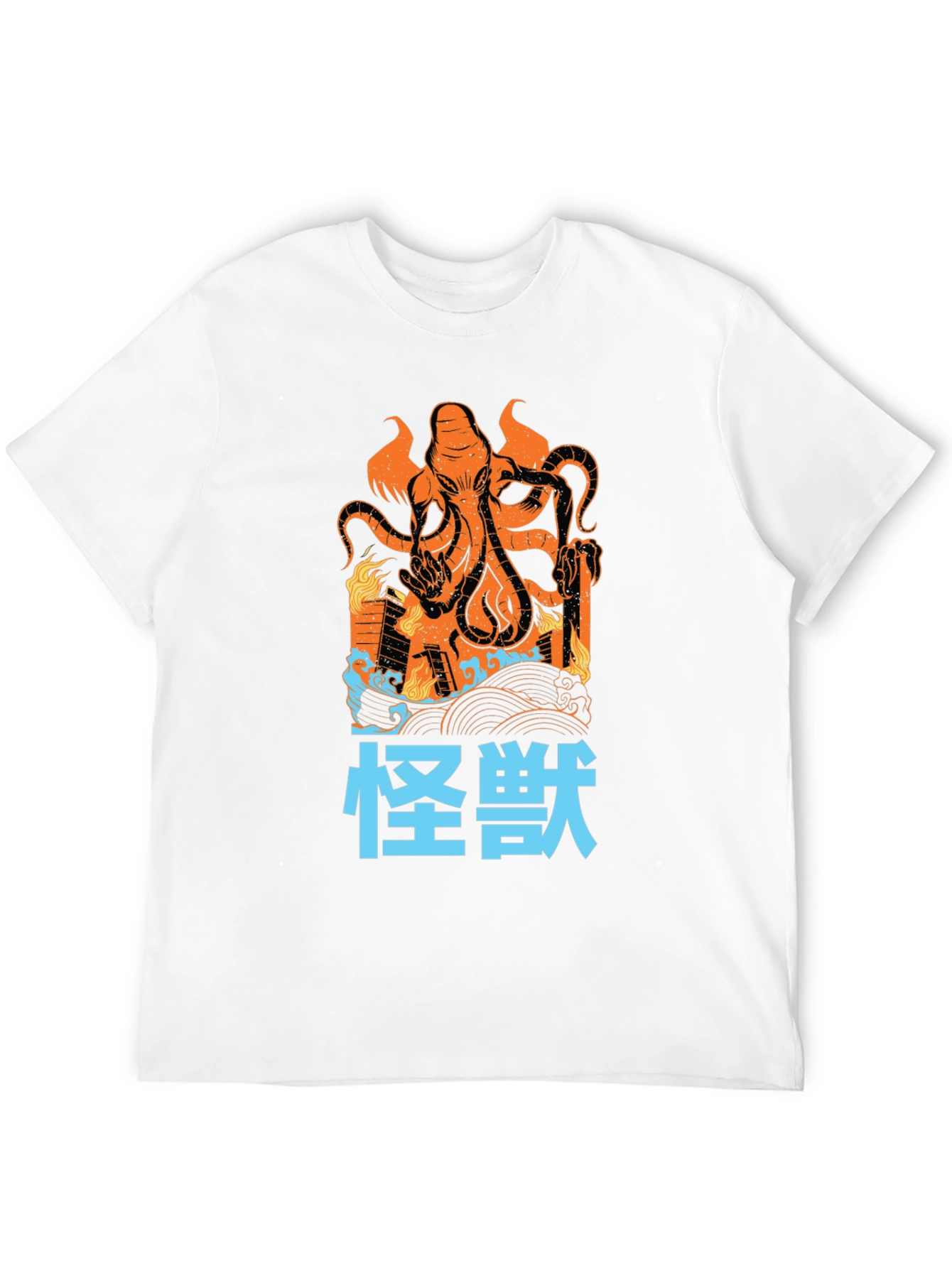 Kaiju Octopus T-Shirt - Urban Style