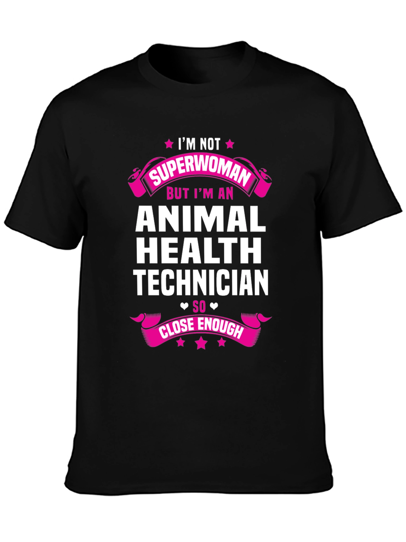 Animal Health Technician Superwoman T-Shirt