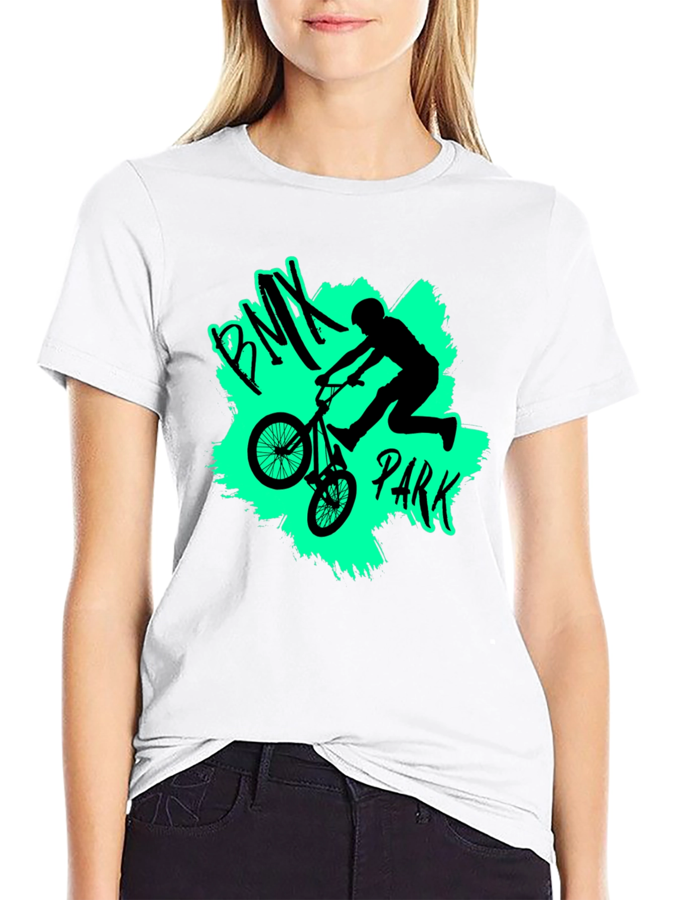 BMX Park Tee - Black Graphic T-Shirt