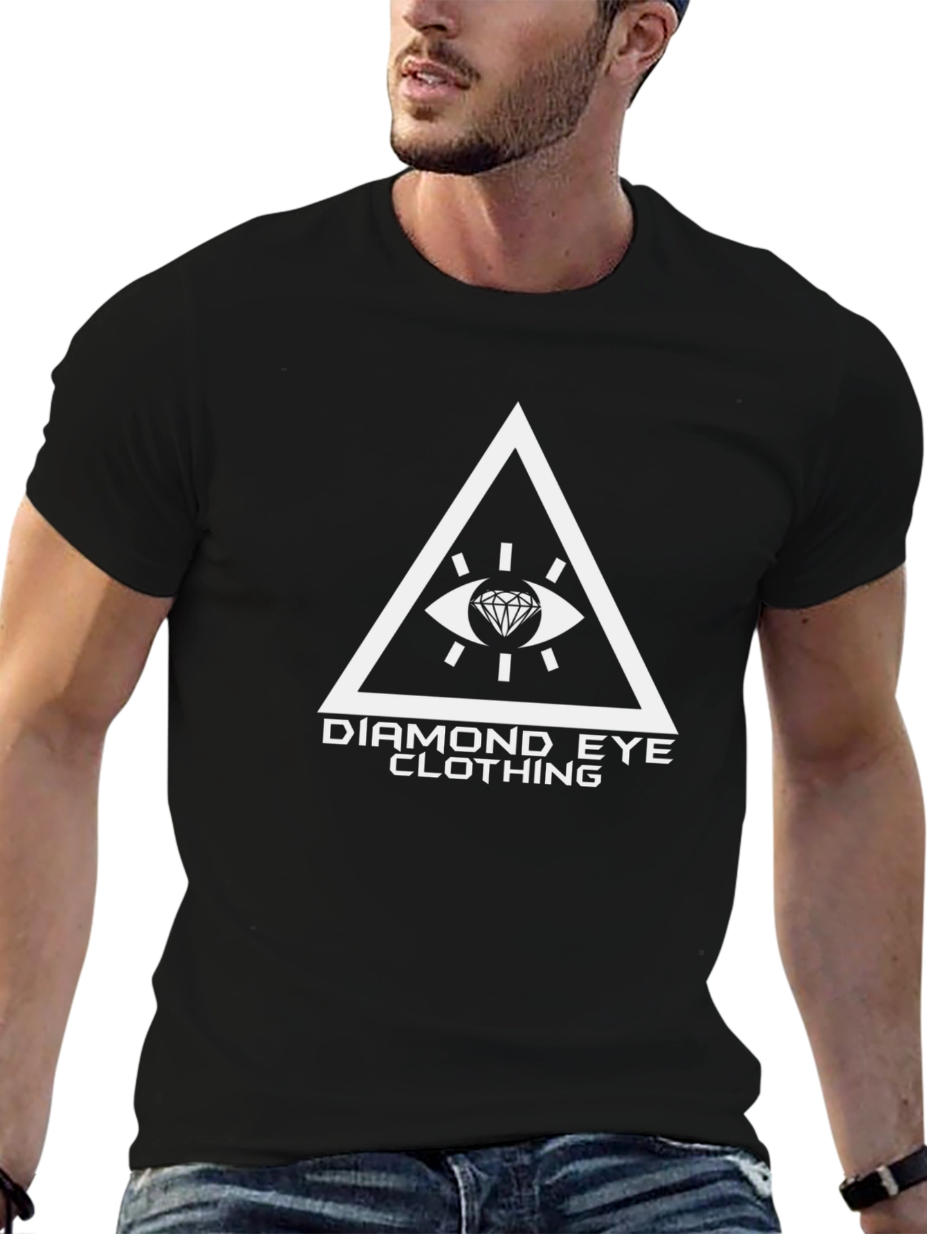 Diamond Eye Clothing Black Graphic Tee