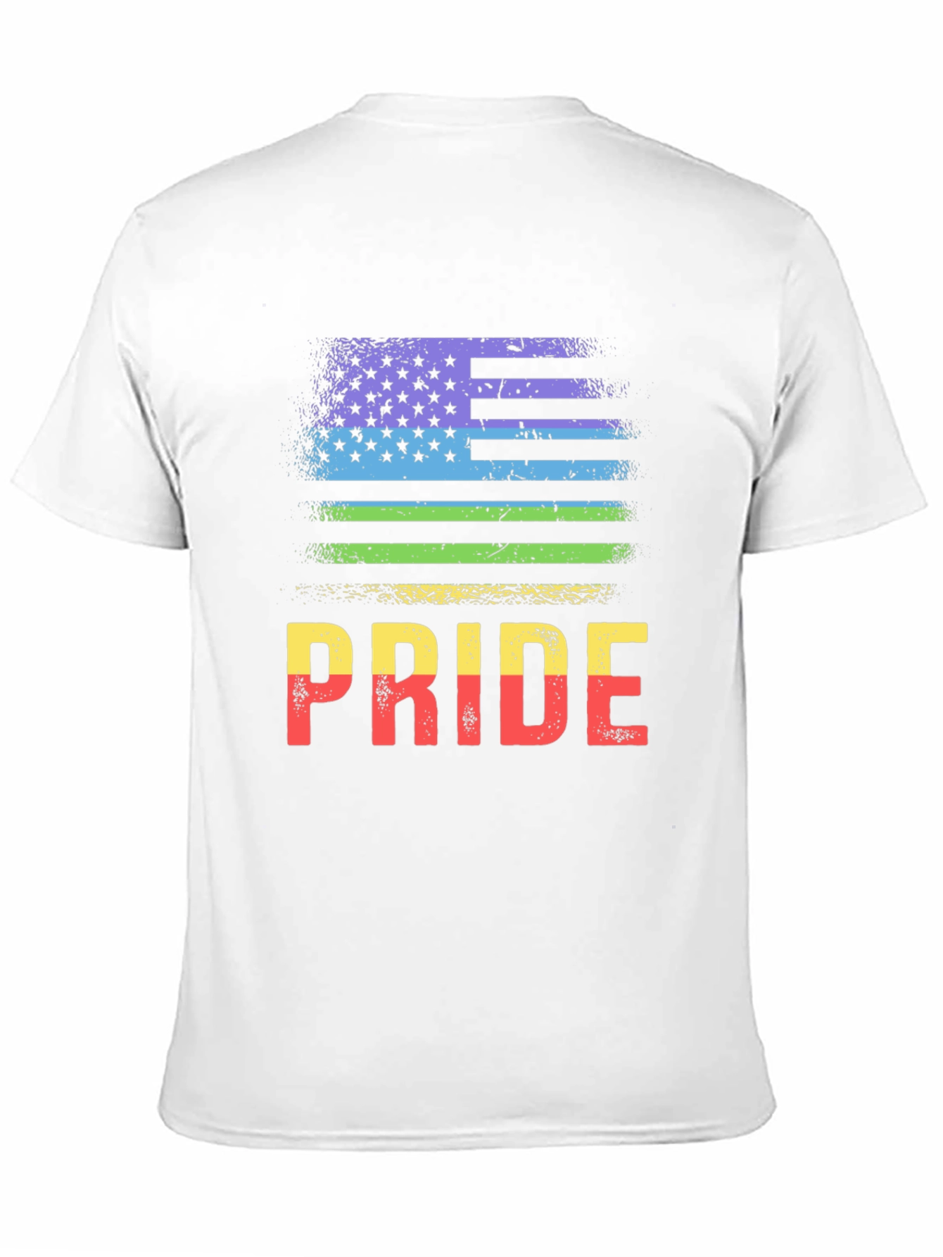 Pride Flag T-Shirt - LGBTQ+ Rainbow Tee