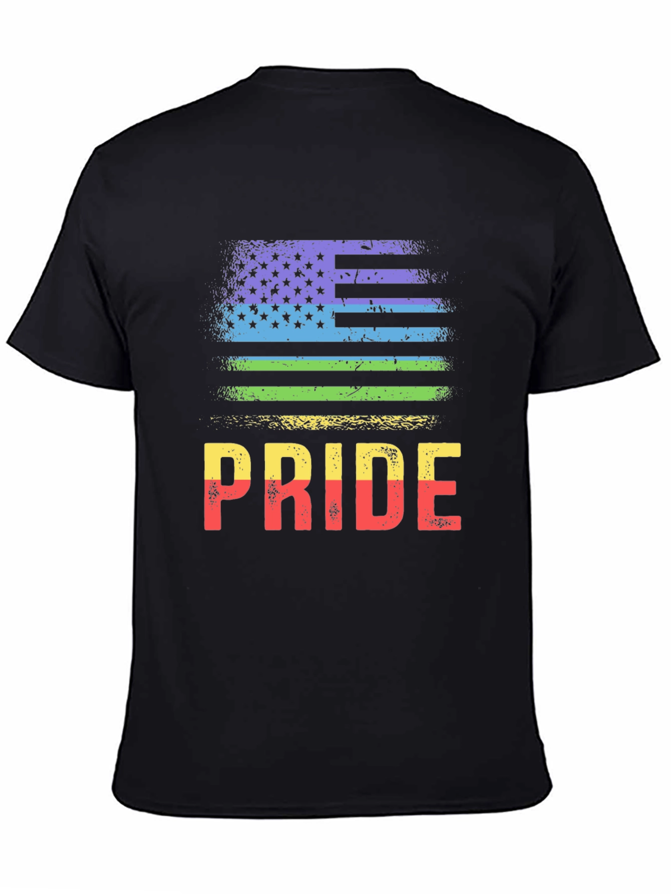 Pride Flag T-Shirt - LGBTQ+ Rainbow Tee