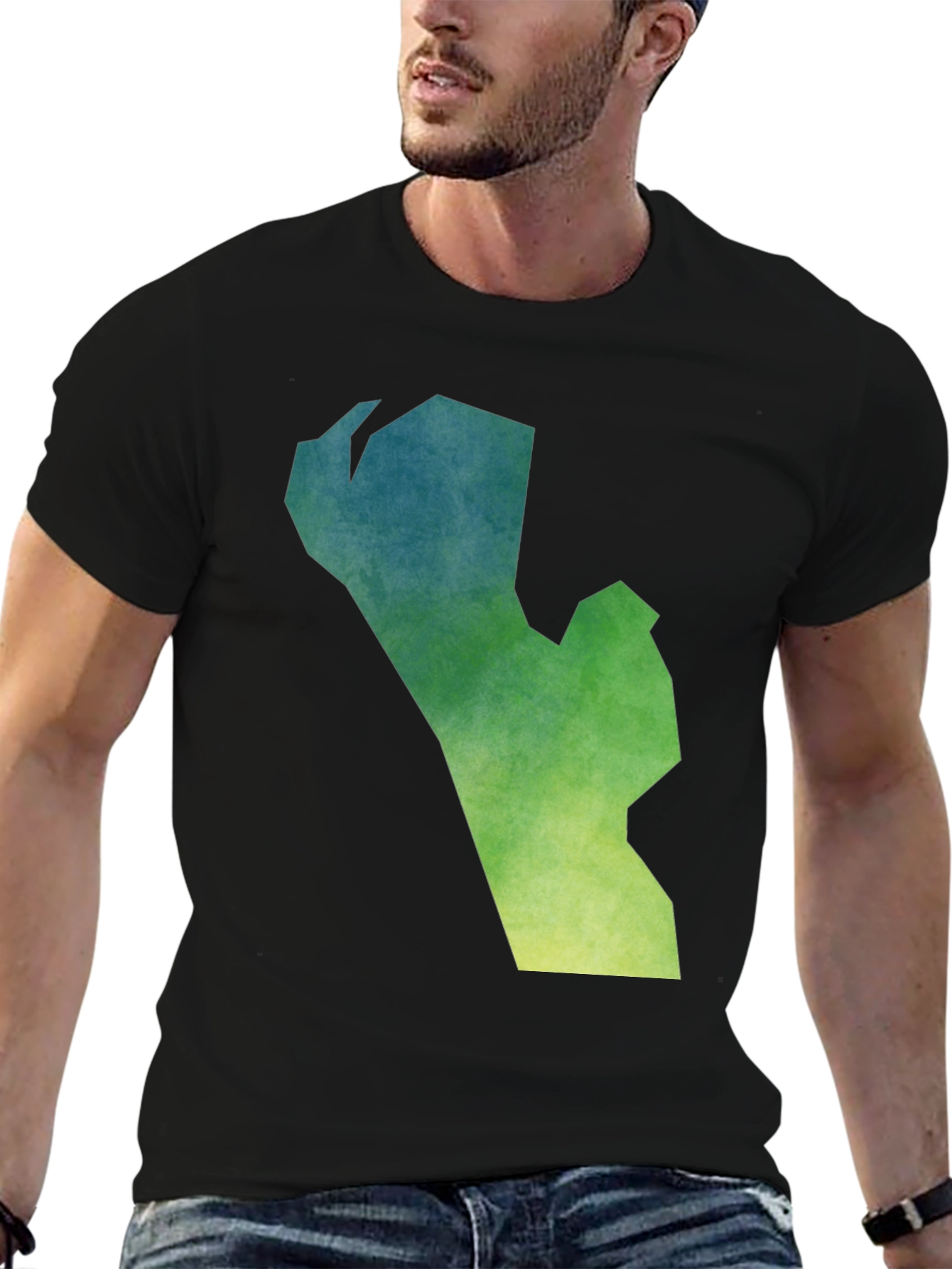 Geometric Fade T-Shirt
