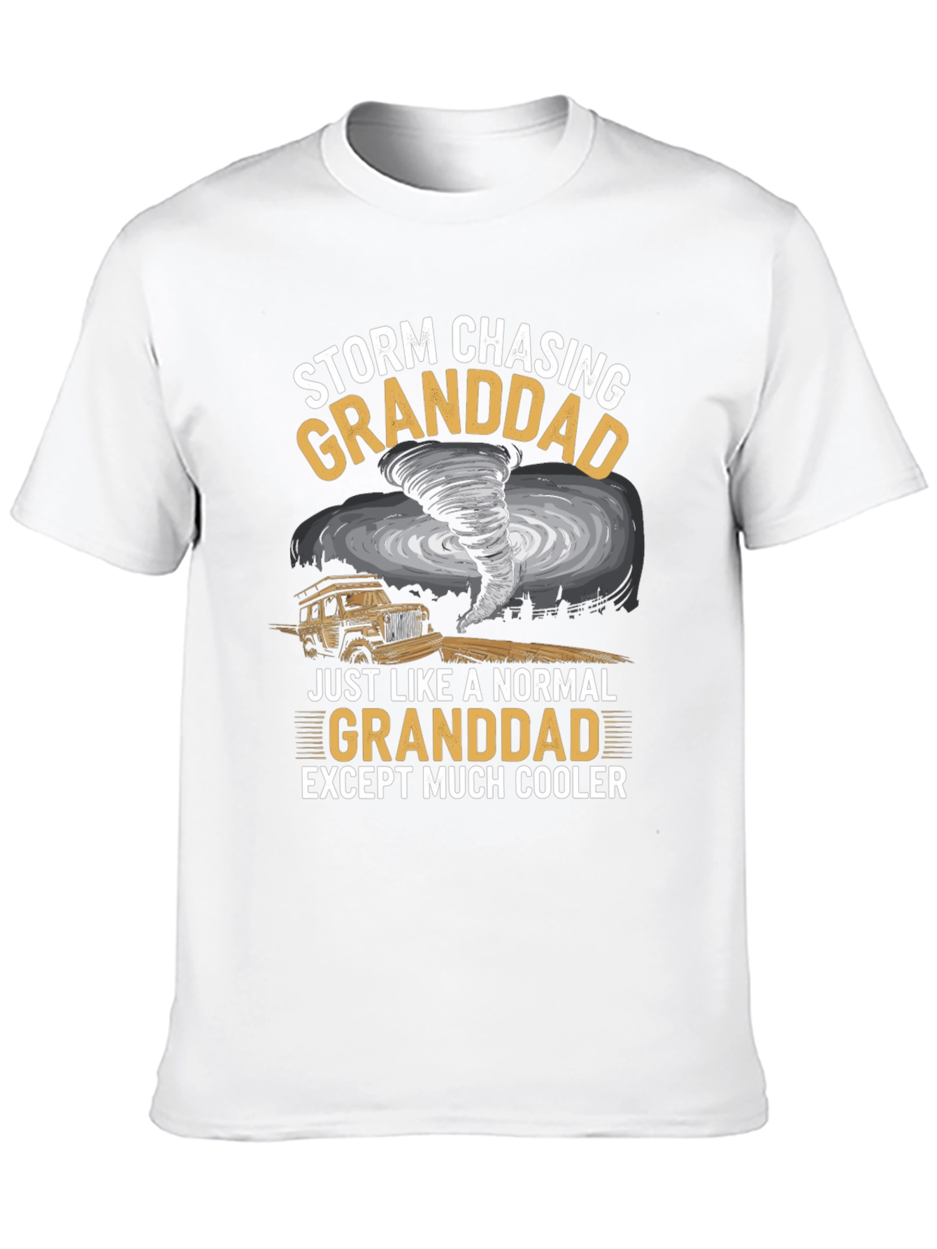 Storm Chasing Granddad Graphic T-Shirt