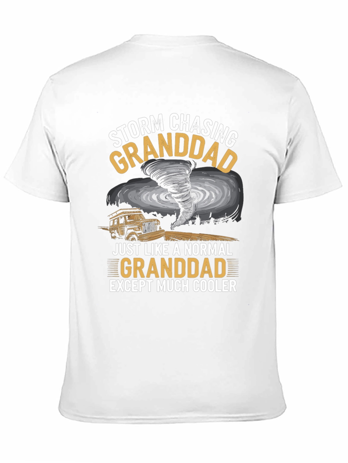 Storm Chasing Granddad Graphic T-Shirt