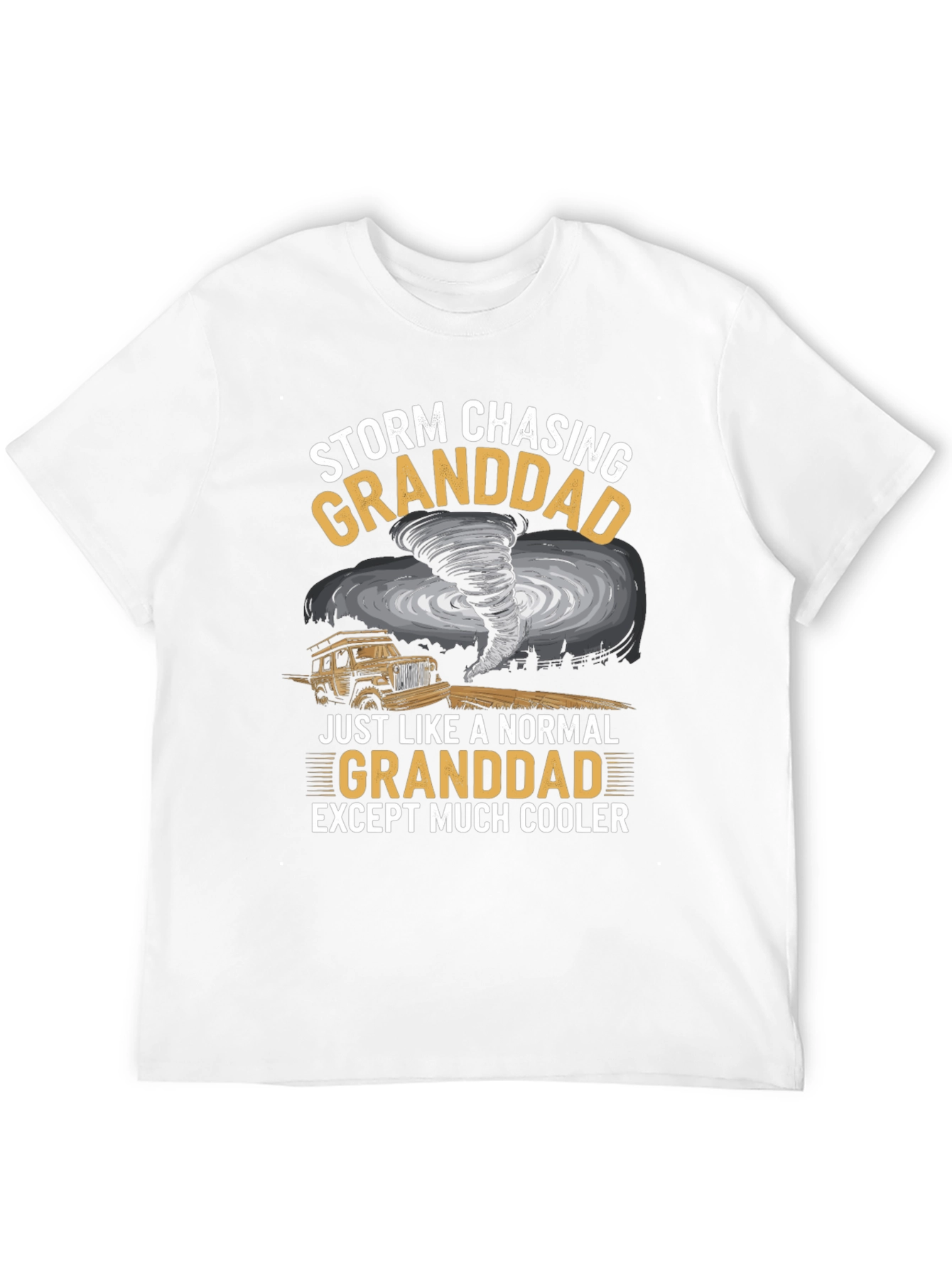 Storm Chasing Granddad Graphic T-Shirt