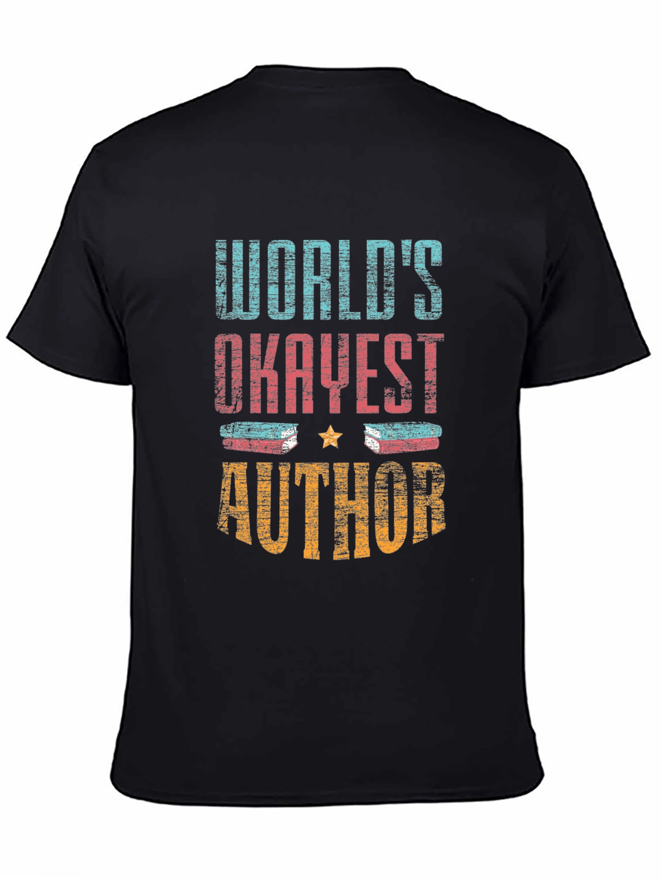Worlds Okayest Author Graphic Tee