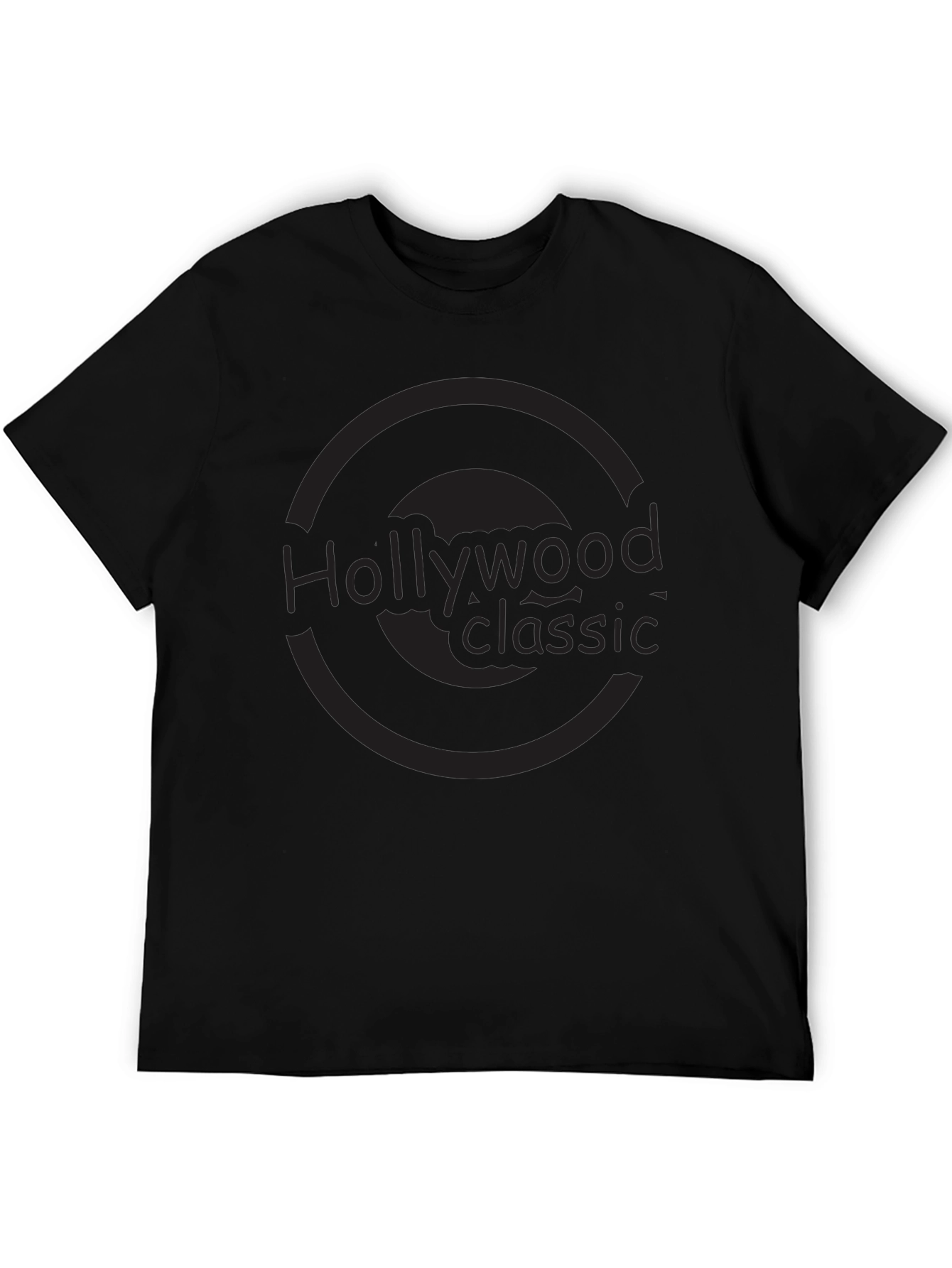 Hollywood Classic Black T-Shirt