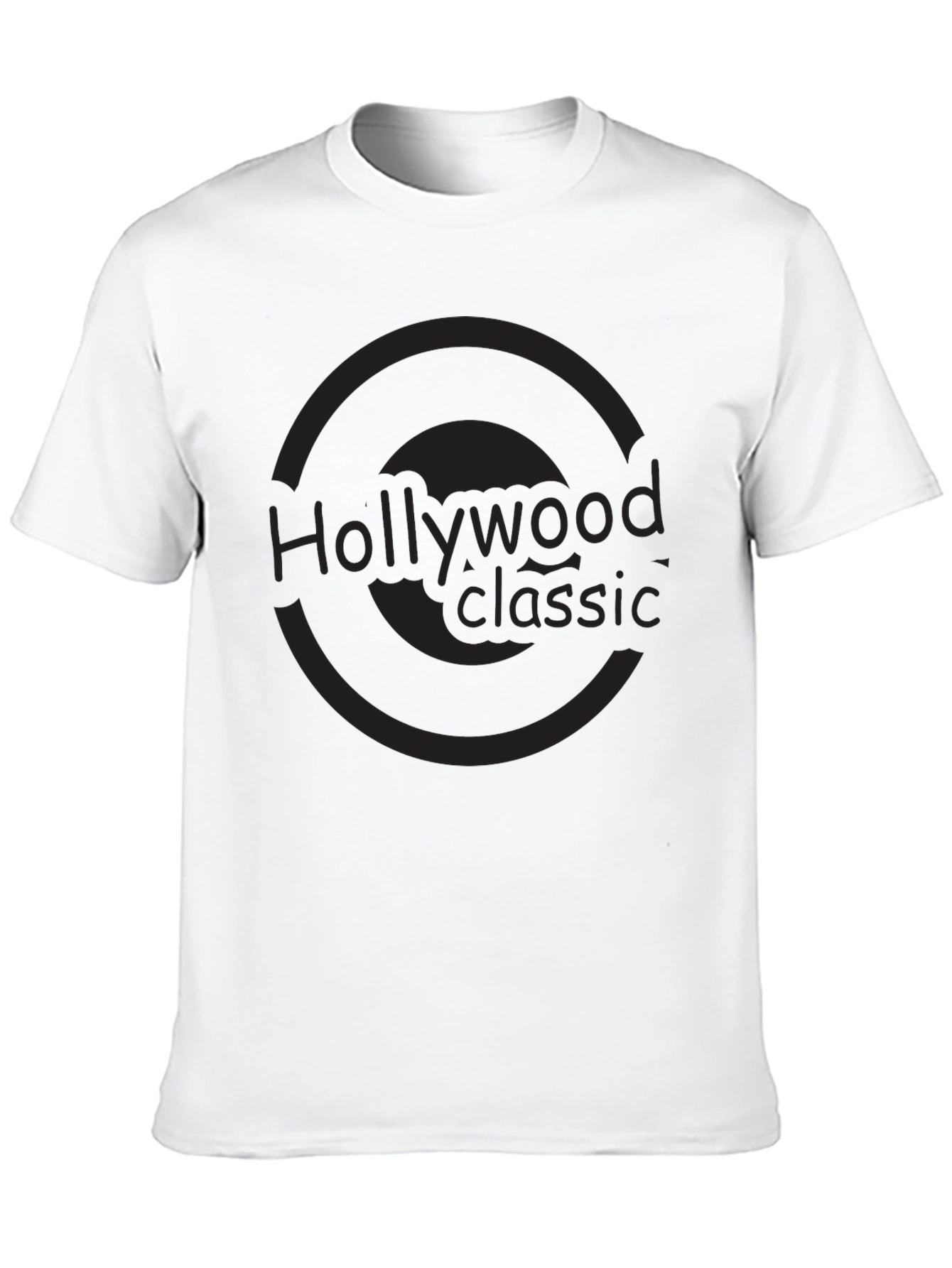 Hollywood Classic Black T-Shirt