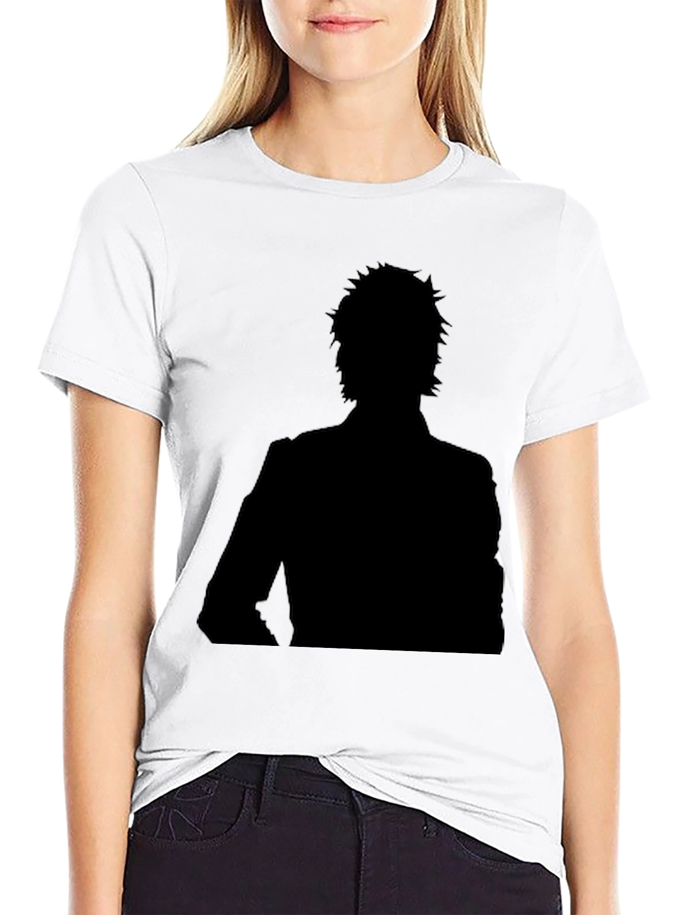 Silhouette Graphic Black T-Shirt