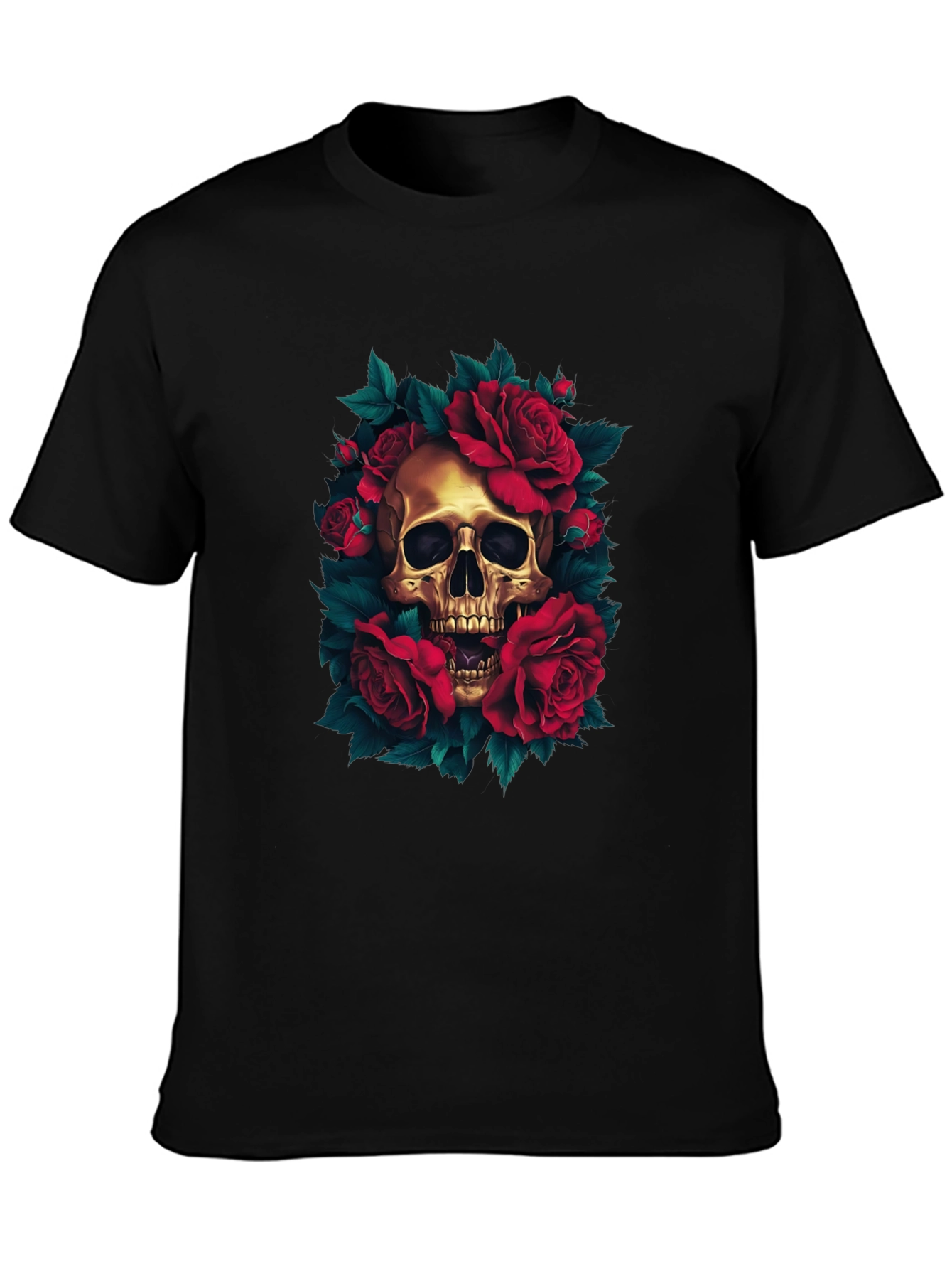 Skull & Roses Graphic Tee