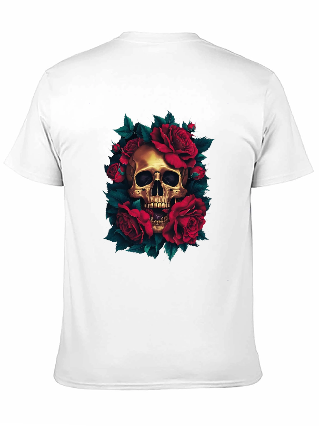 Skull & Roses Graphic Tee