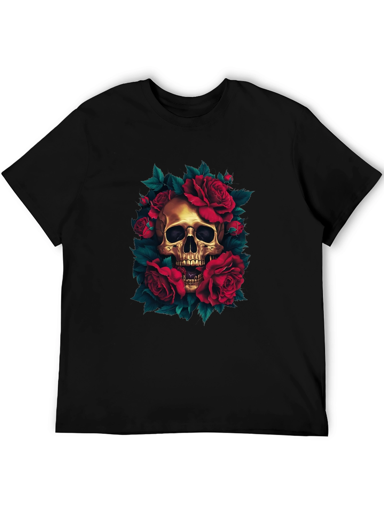 Skull & Roses Graphic Tee