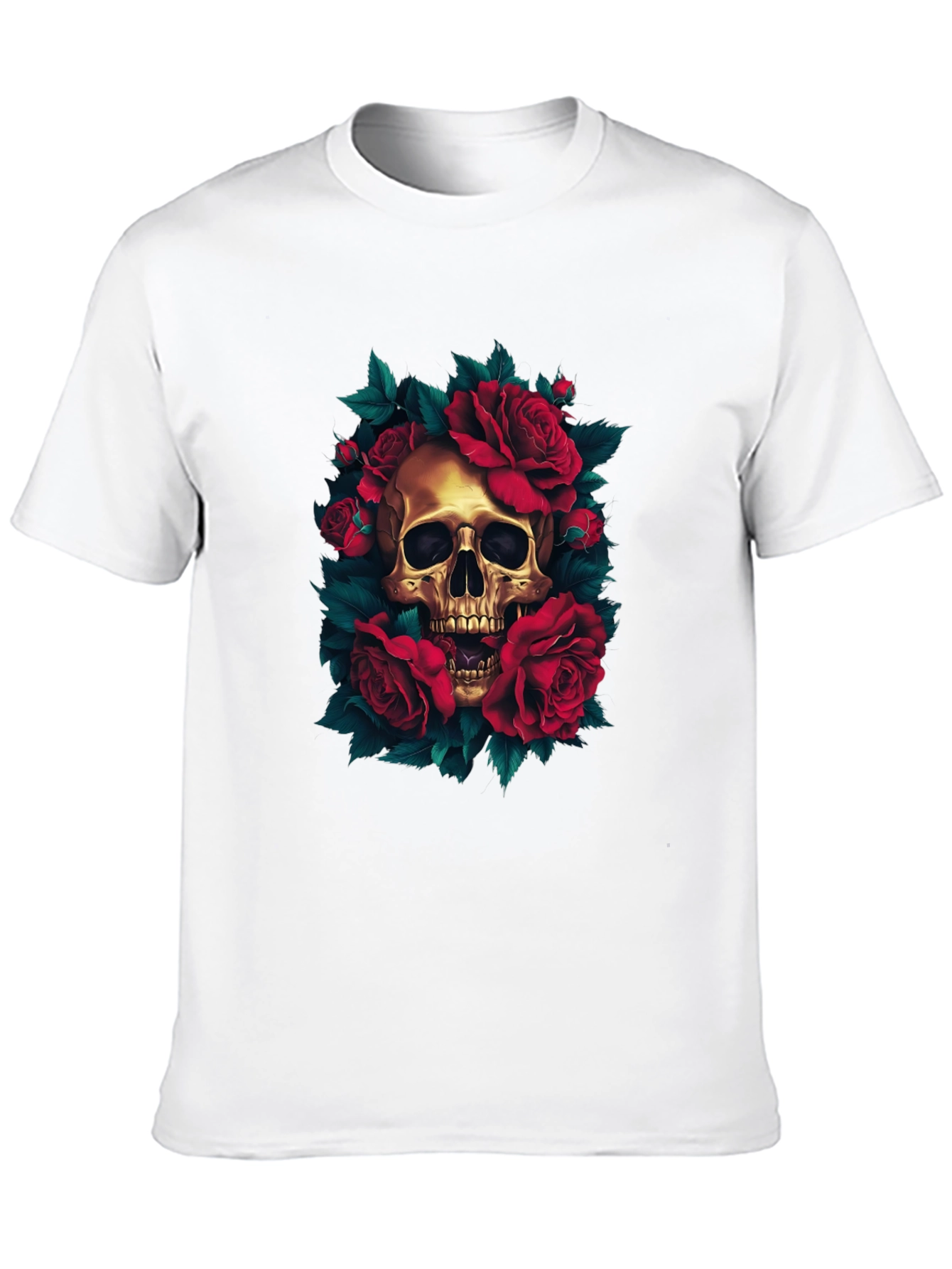 Skull & Roses Graphic Tee