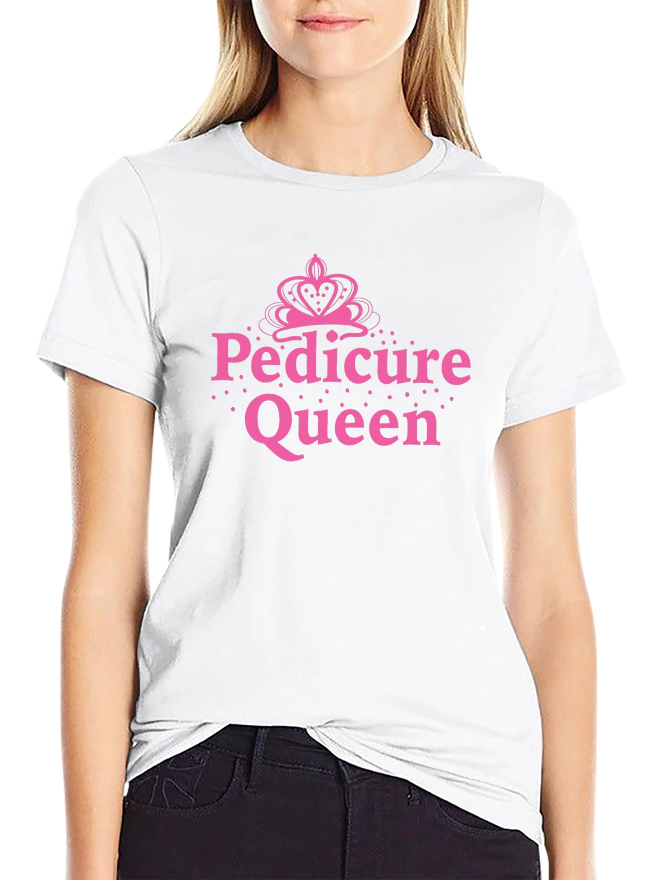 Pedicure Queen Black T-Shirt