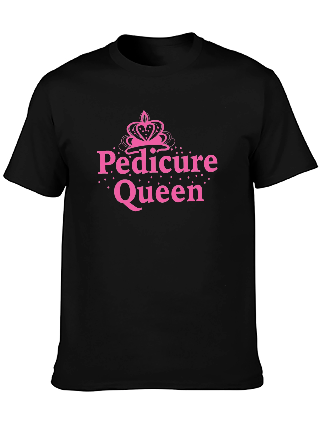 Pedicure Queen Black T-Shirt