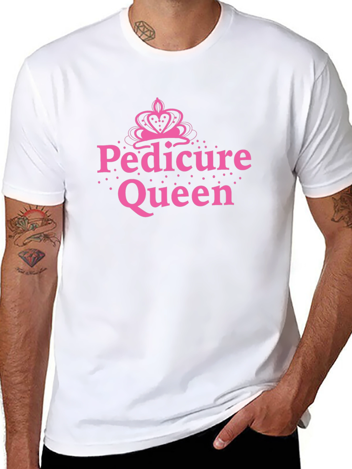 Pedicure Queen Black T-Shirt