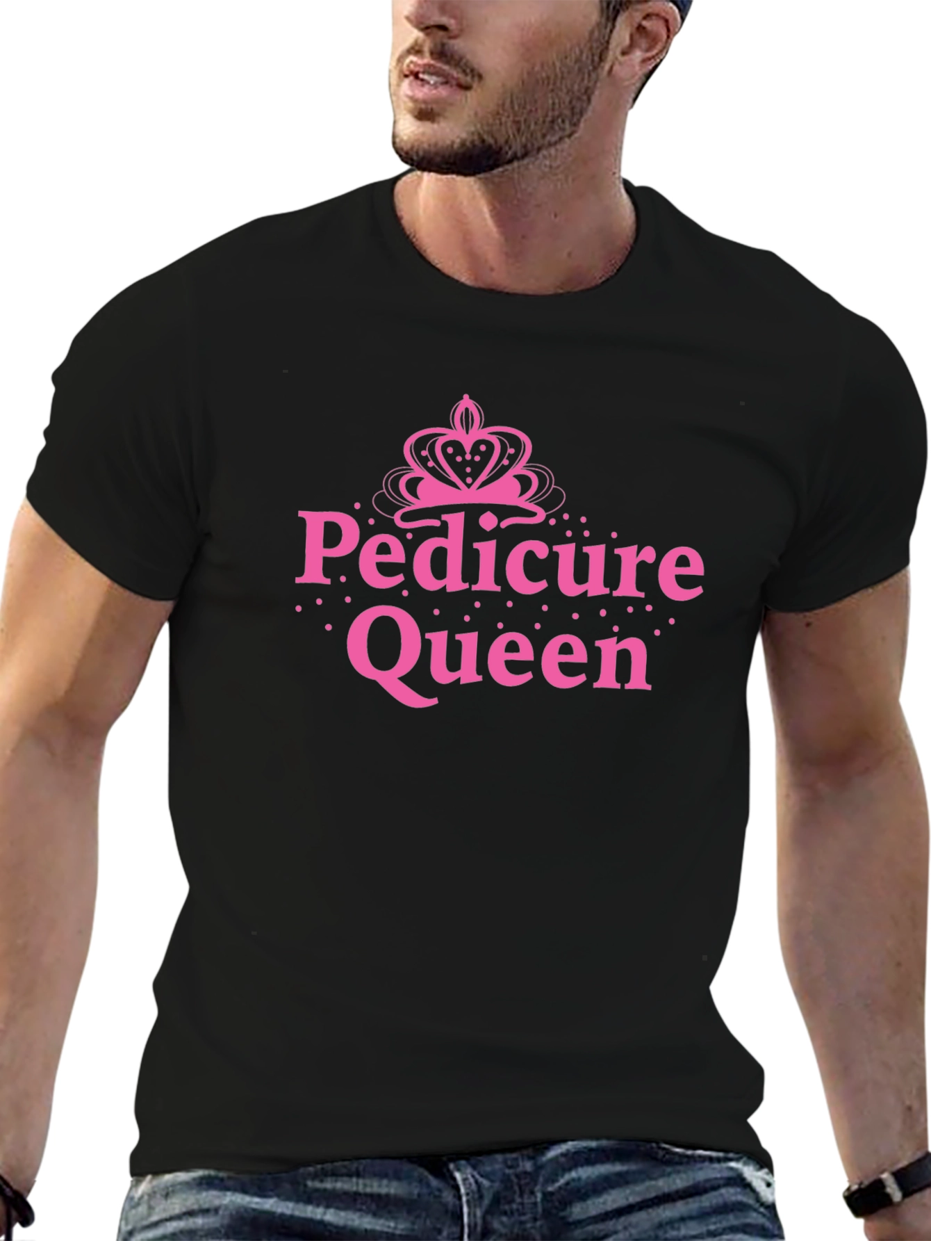 Pedicure Queen Black T-Shirt