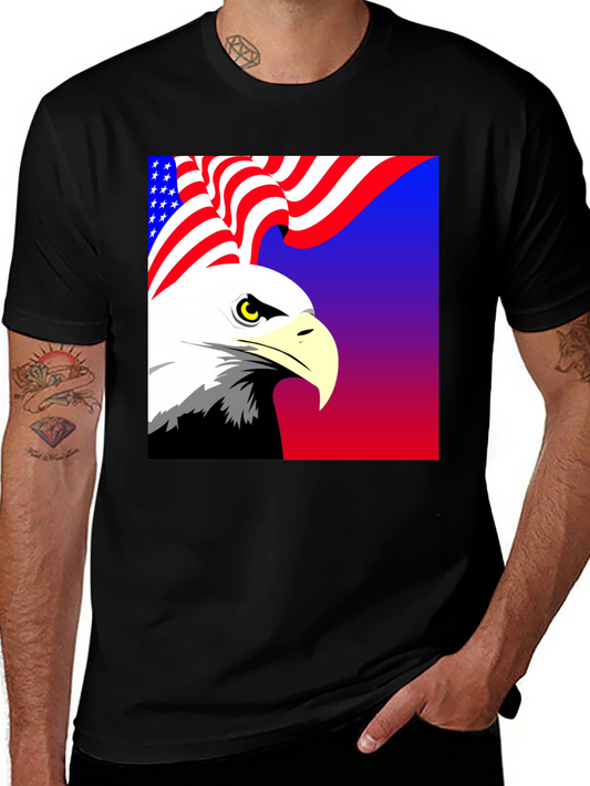 American Eagle T-Shirt: Patriotic Graphic Tee