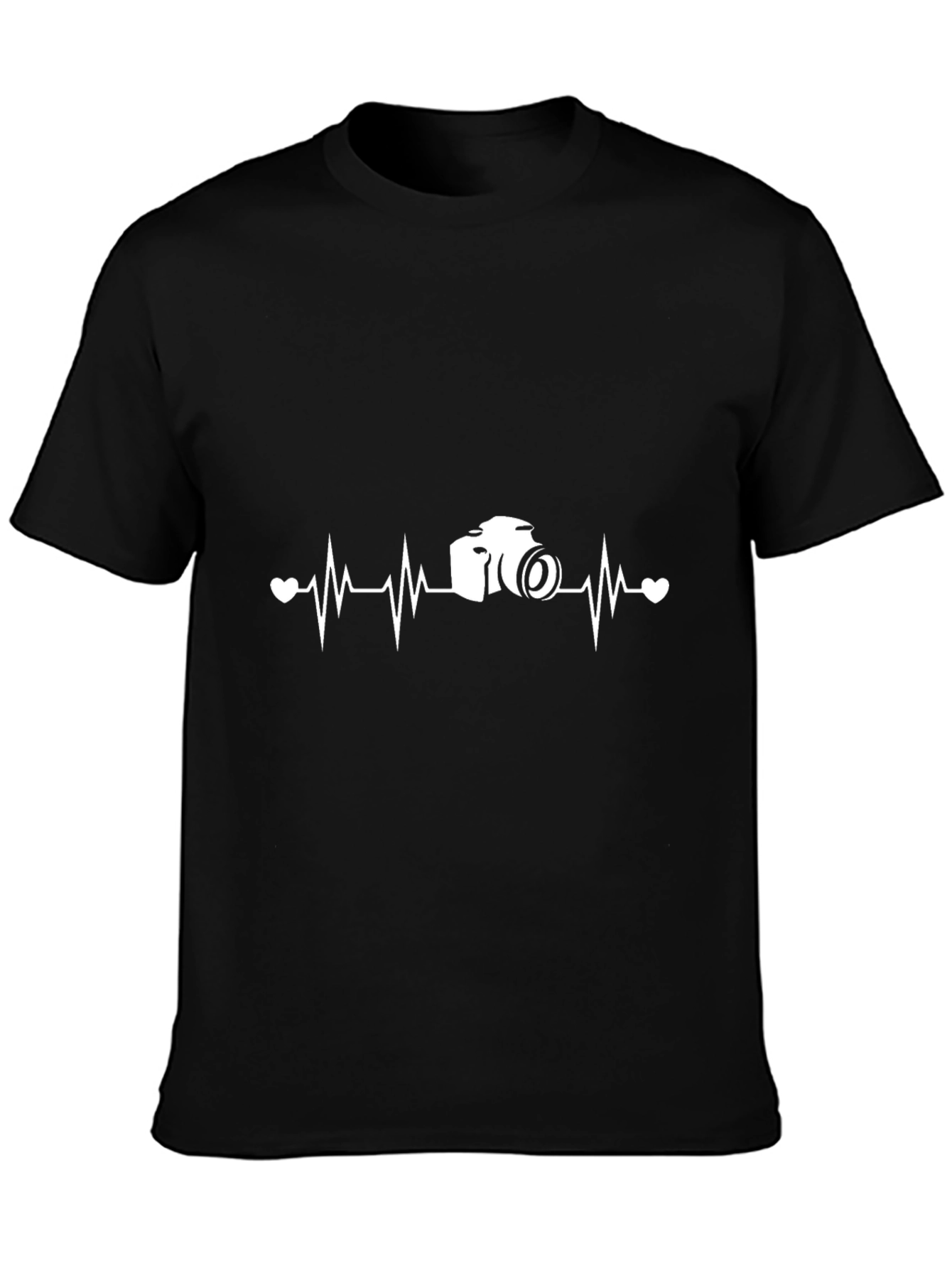 Camera Heartbeat T-Shirt - Photography Lover