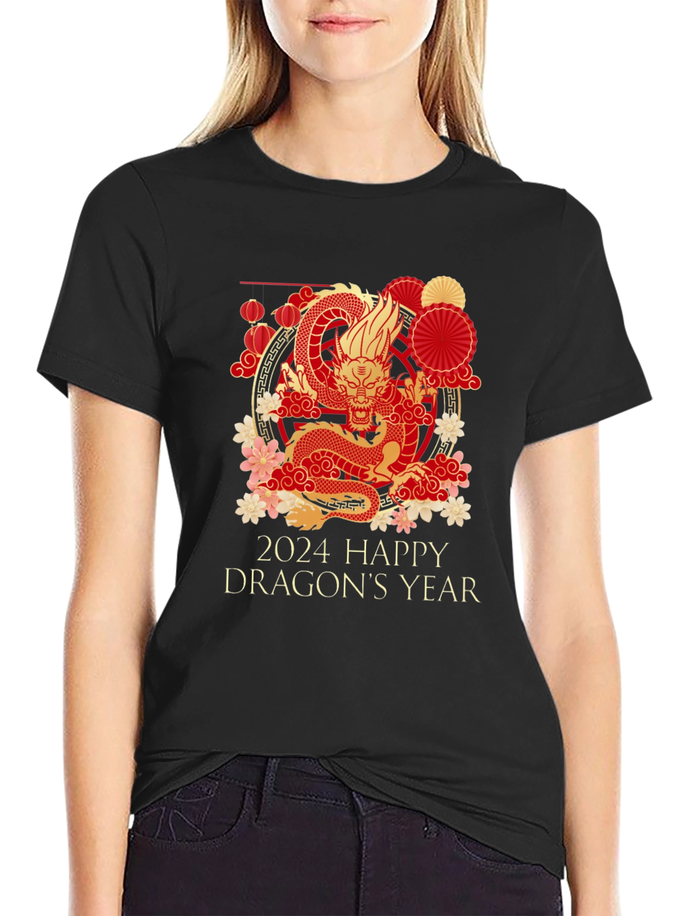 2024 Year of the Dragon Graphic T-Shirt