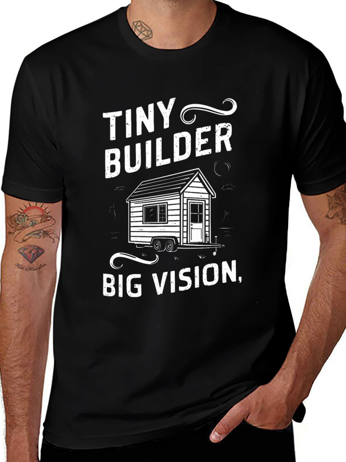 Tiny Builder Big Vision T-Shirt