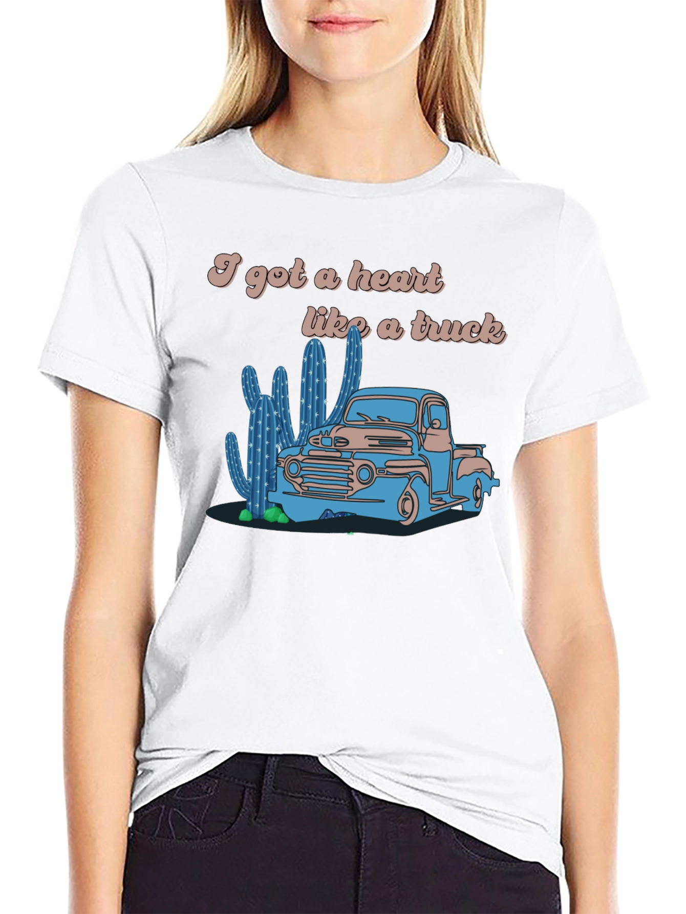 Heart Like a Truck T-Shirt - Country Style Tee
